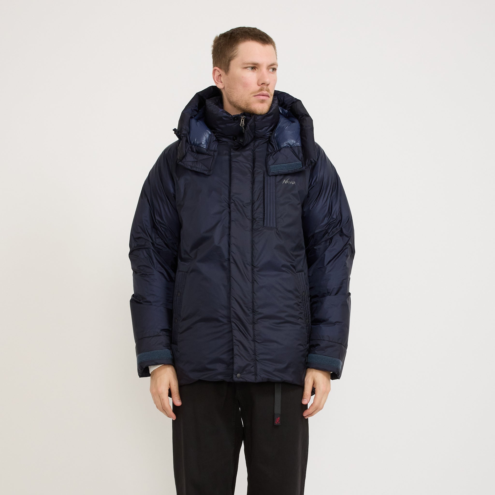 Nanga | Aurora Tex Light Utility Down Jacket Dark Navy | Maplestore