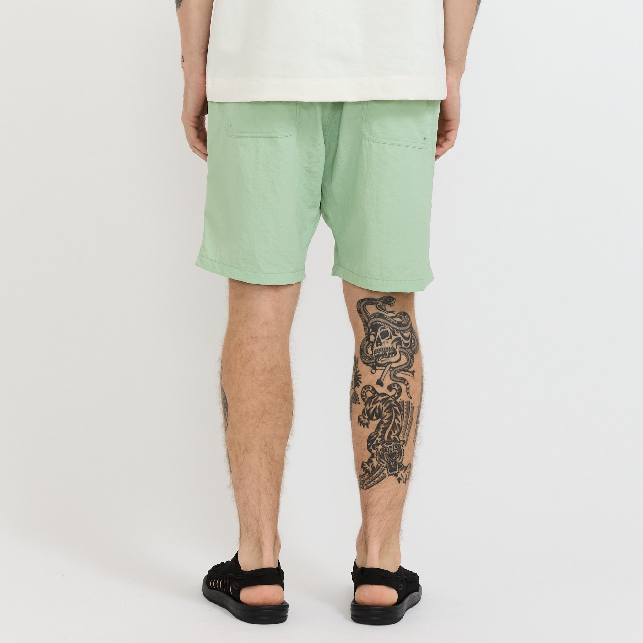 Nylon Tusser Easy Shorts Light Green
