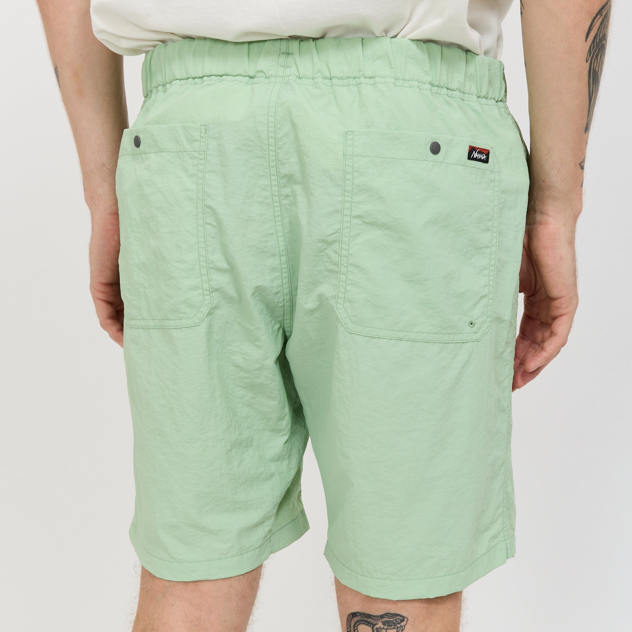 Nylon Tusser Easy Shorts Light Green