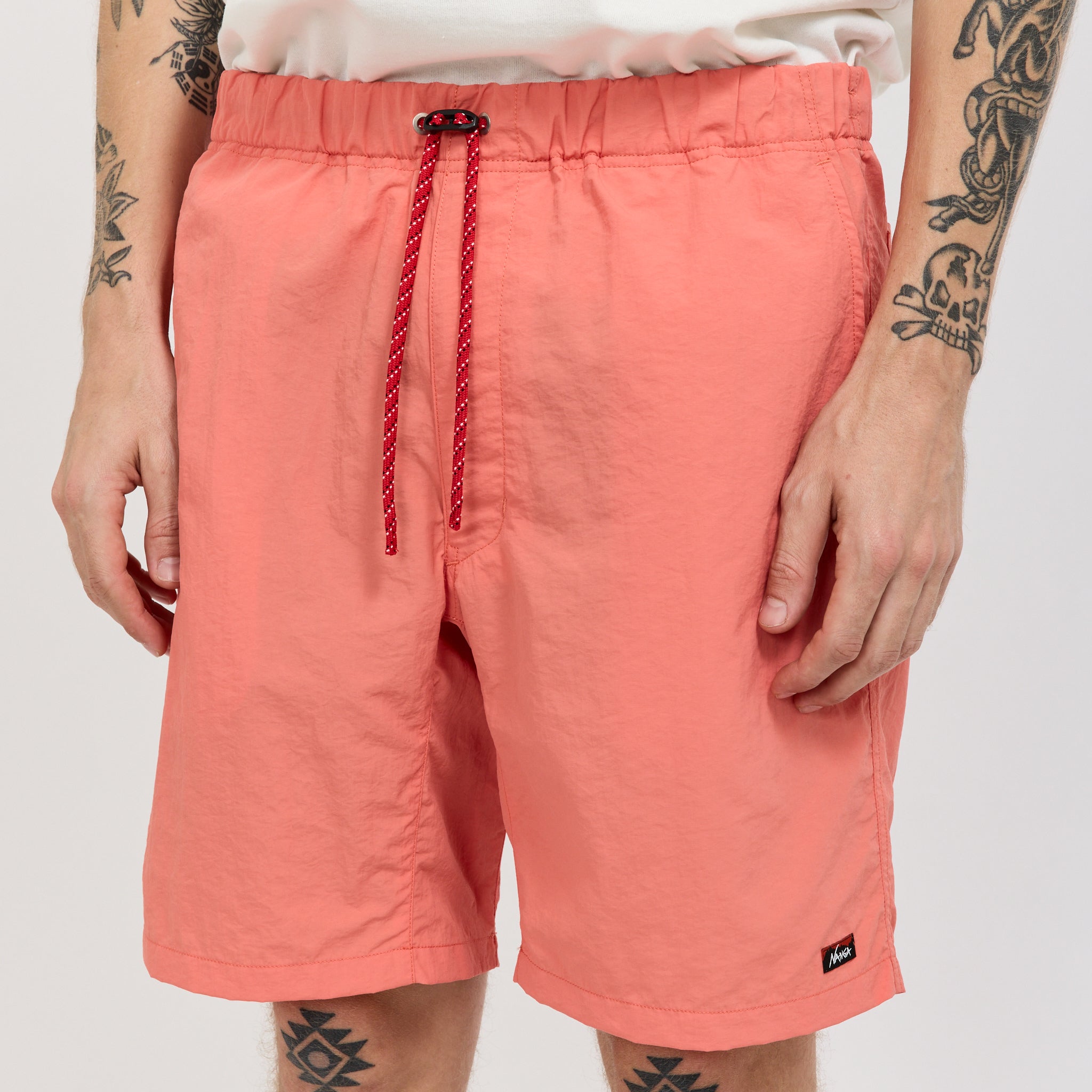 Nylon Tusser Easy Shorts Orange