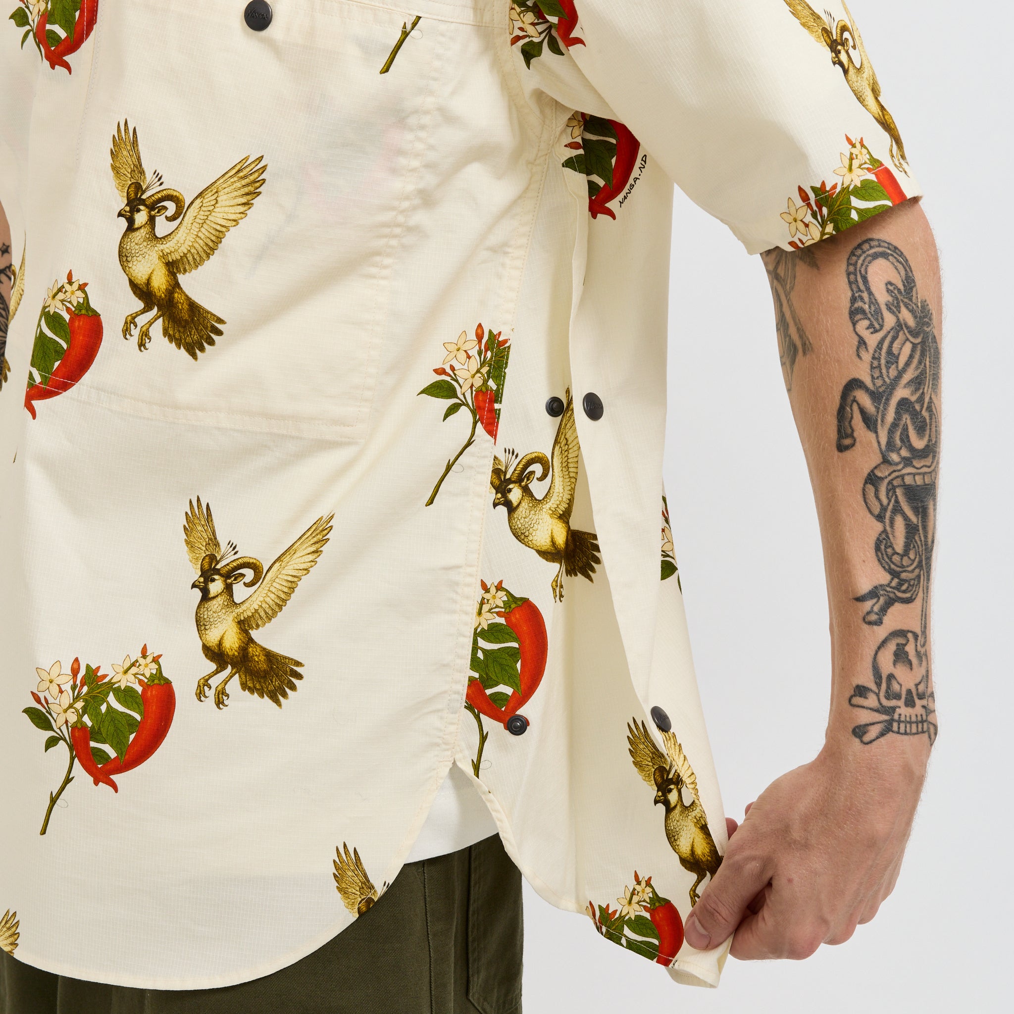 Sunnyday Work S/S Shirt Cream