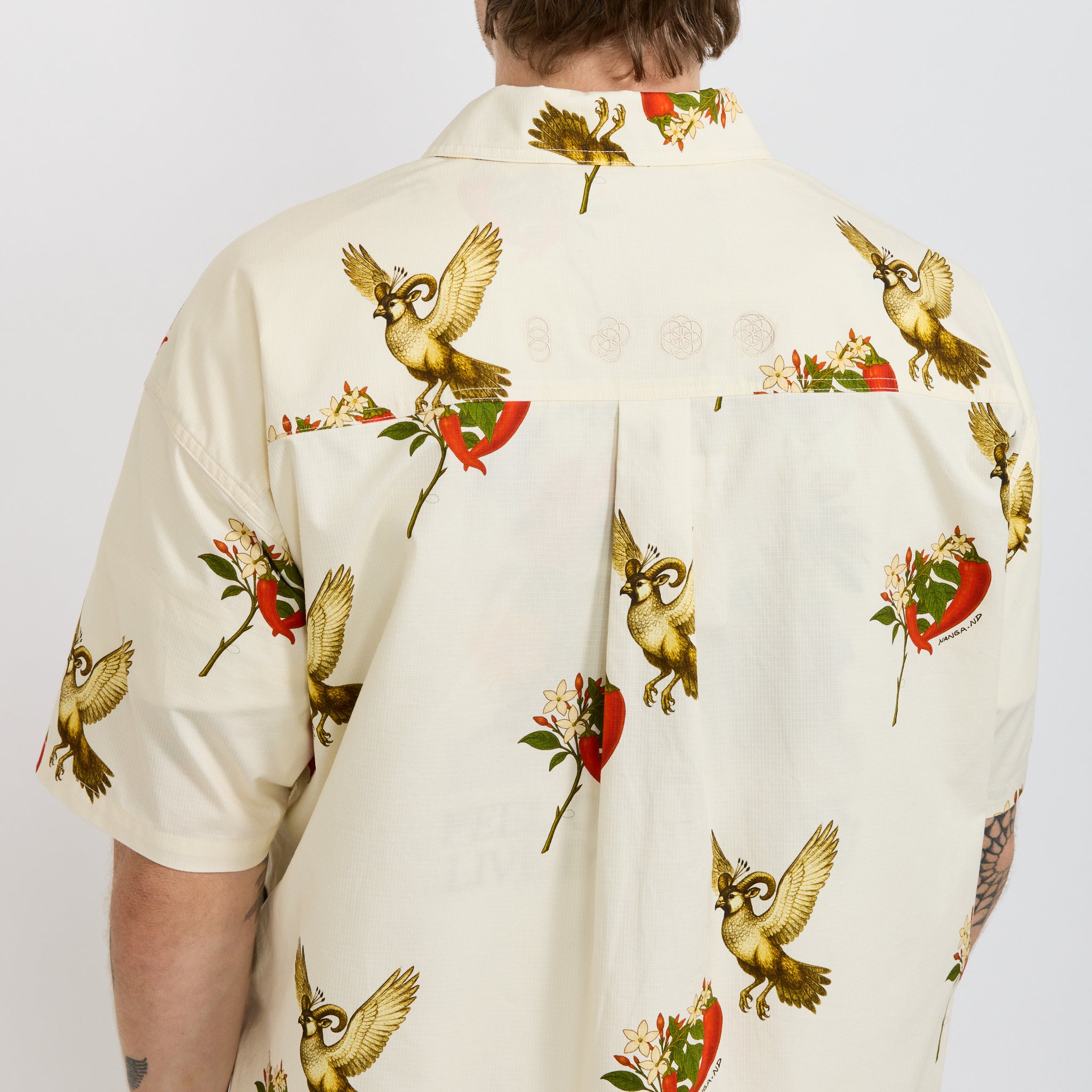 Sunnyday Work S/S Shirt Cream