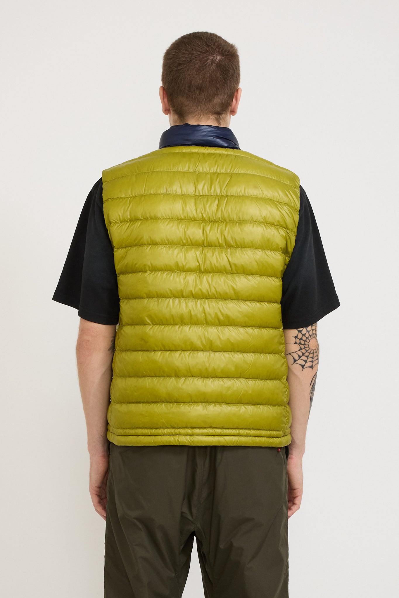 Ultralight Down Vest Packable Lime