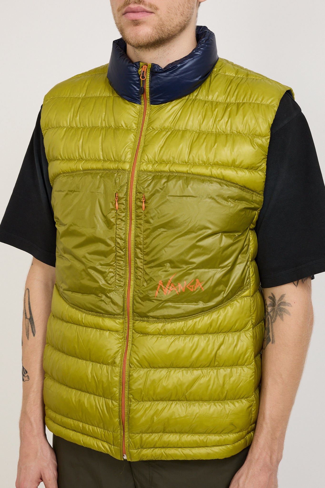 Ultralight Down Vest Packable Lime