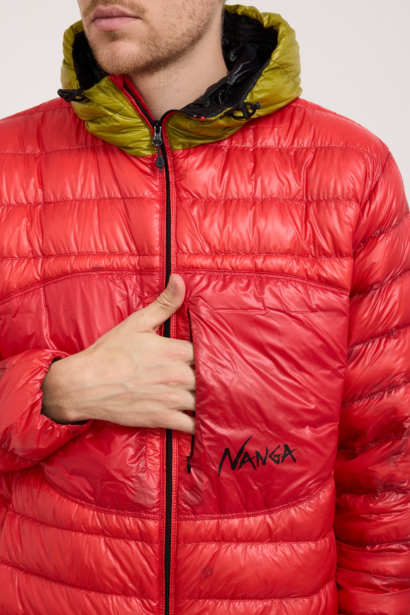 Nanga | Ultralight Down Parka Packable Red | Maplestore