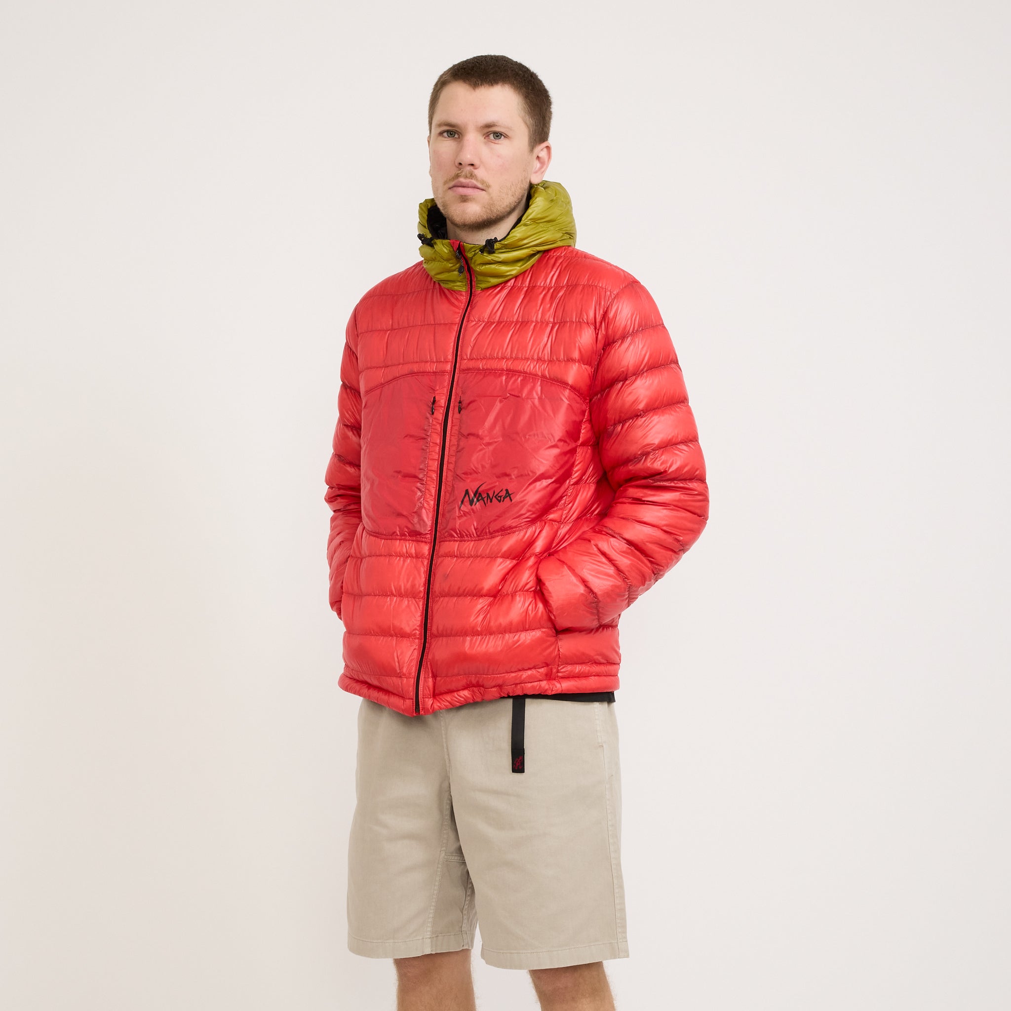 Ultralight Down Parka Packable Red