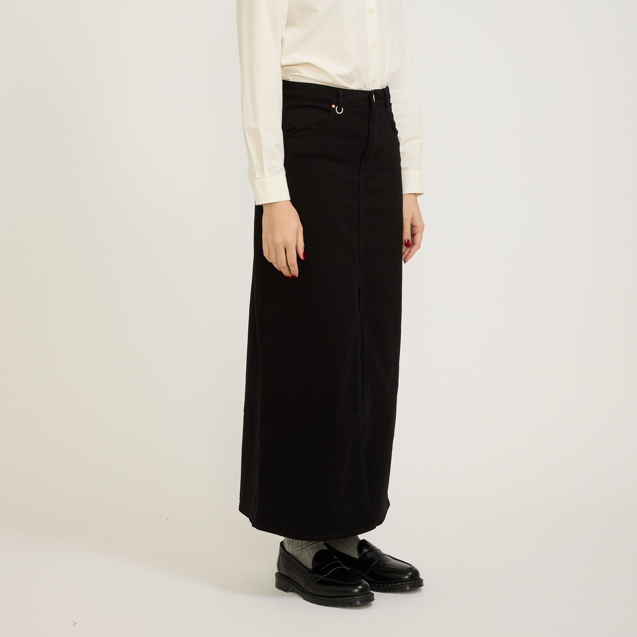 Darcy Maxi Skirt Luxe Black