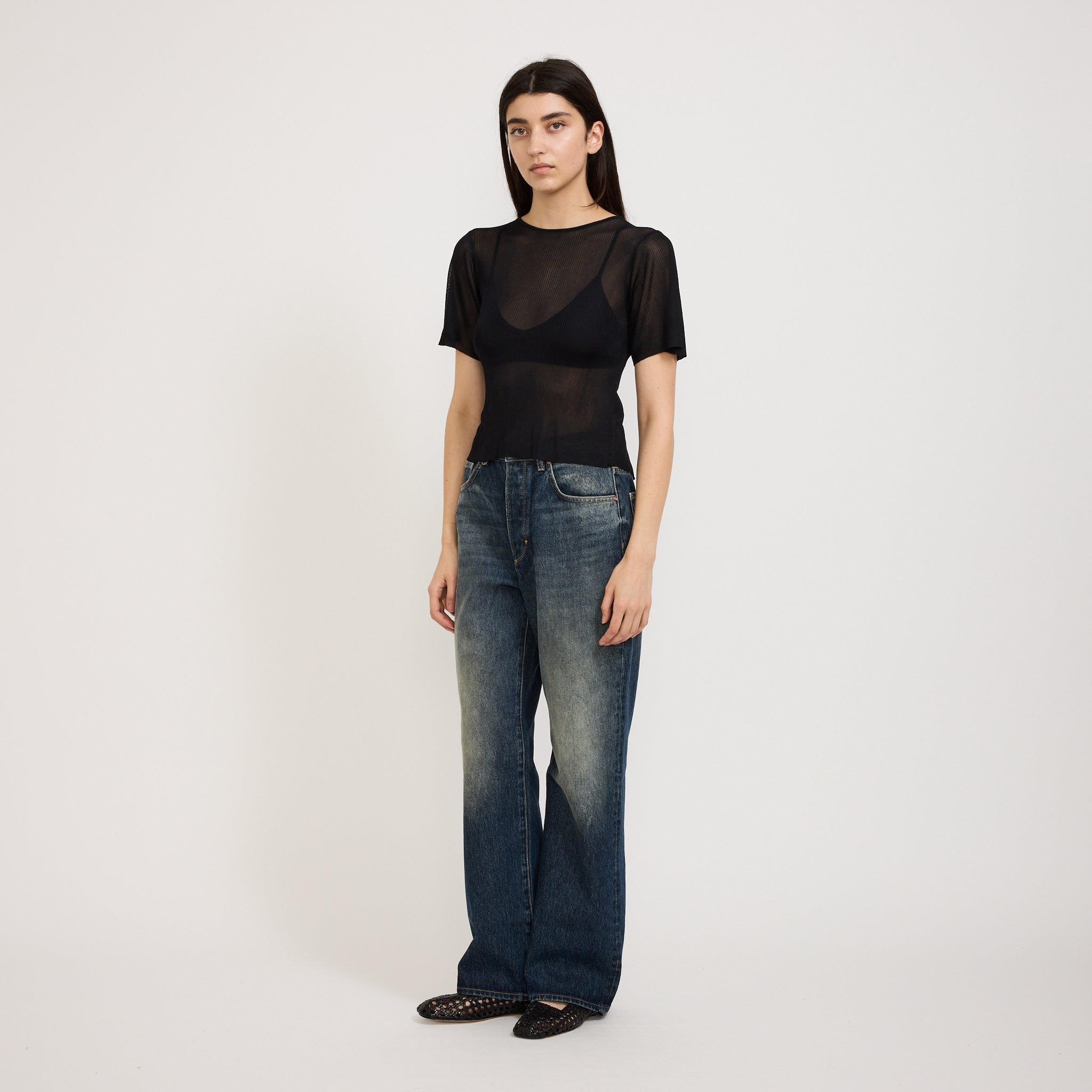 Delfine Tee Black