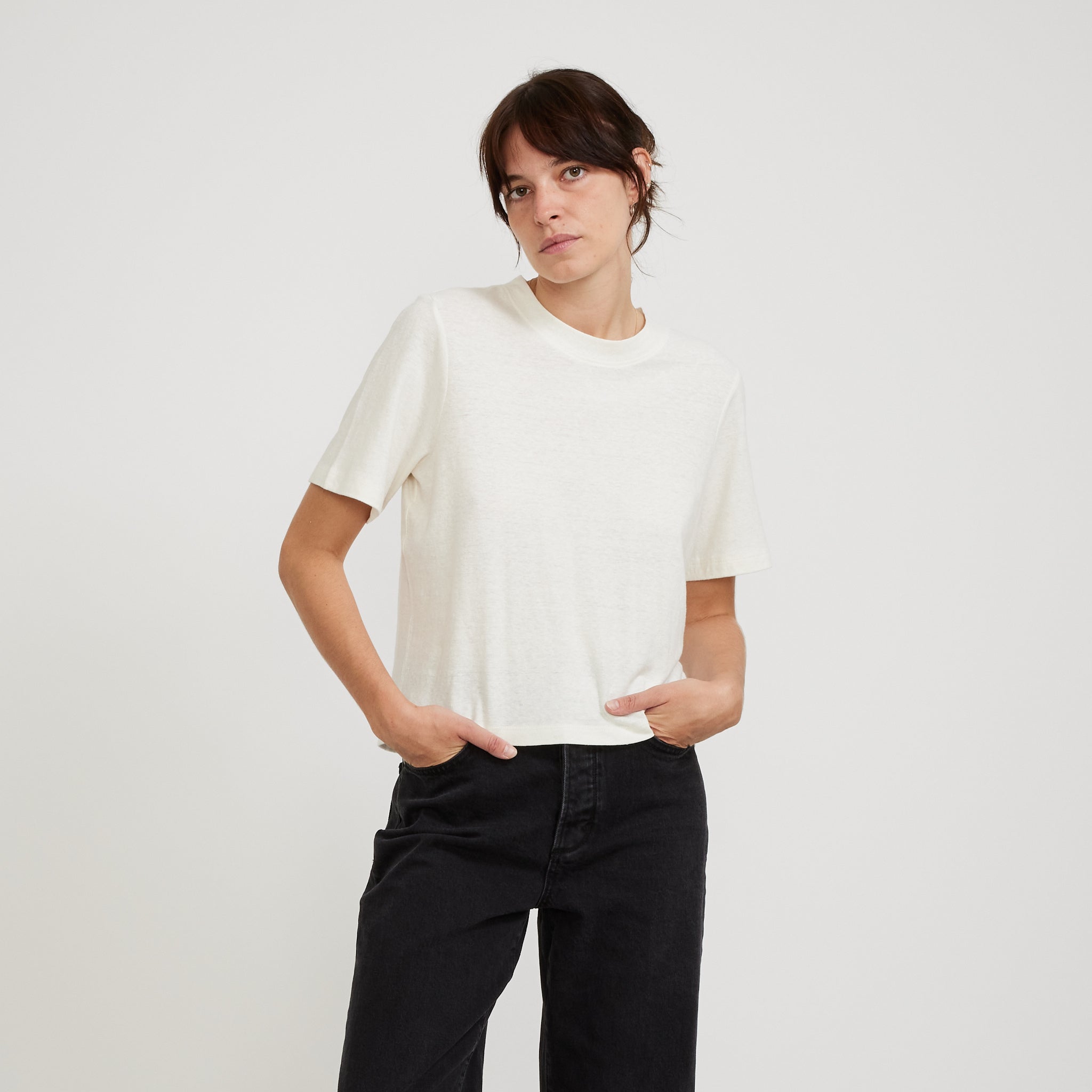 Juno Layer Tee White
