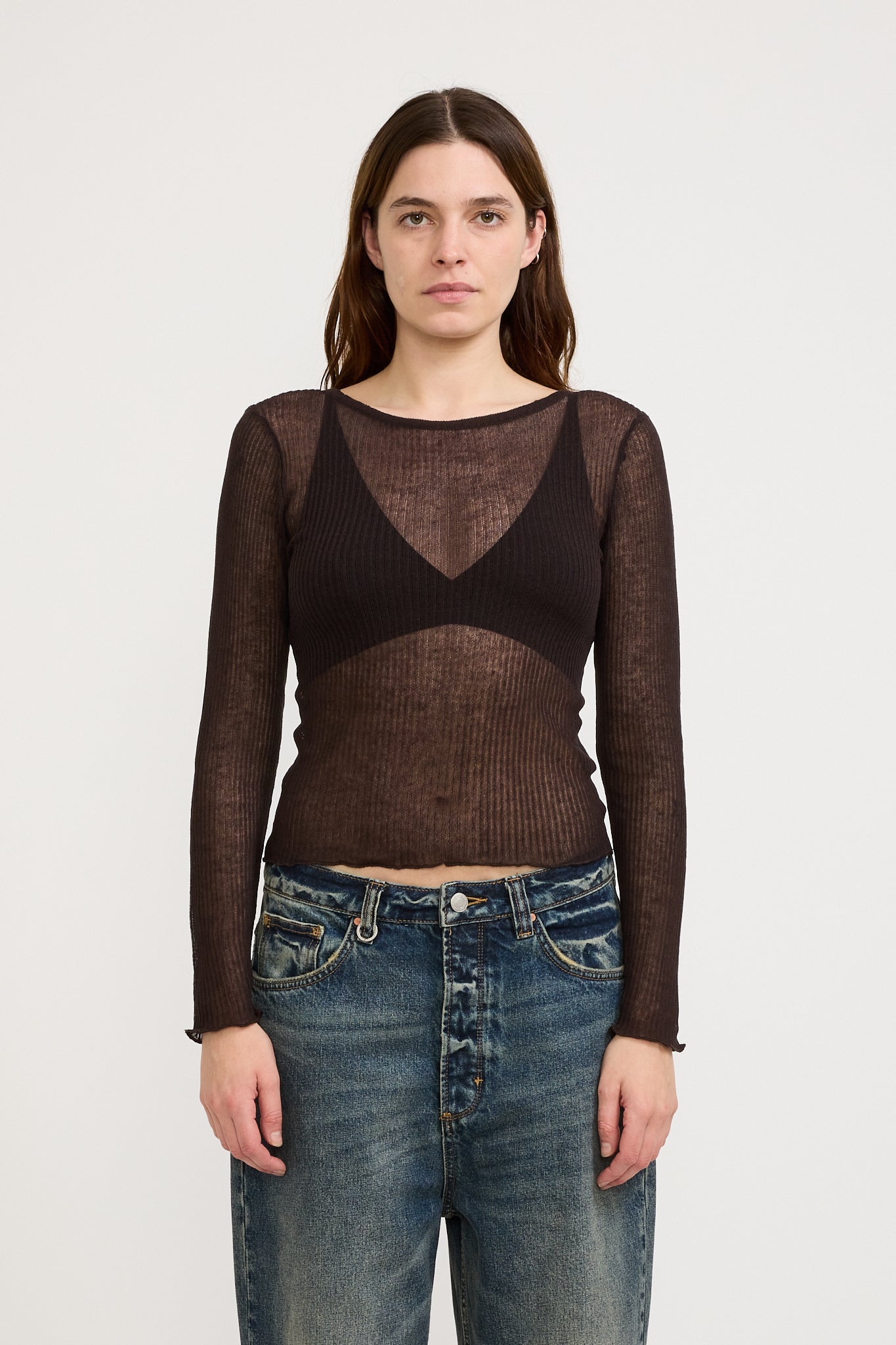 Neuw | Atlas Knit Top Bark | Maplestore