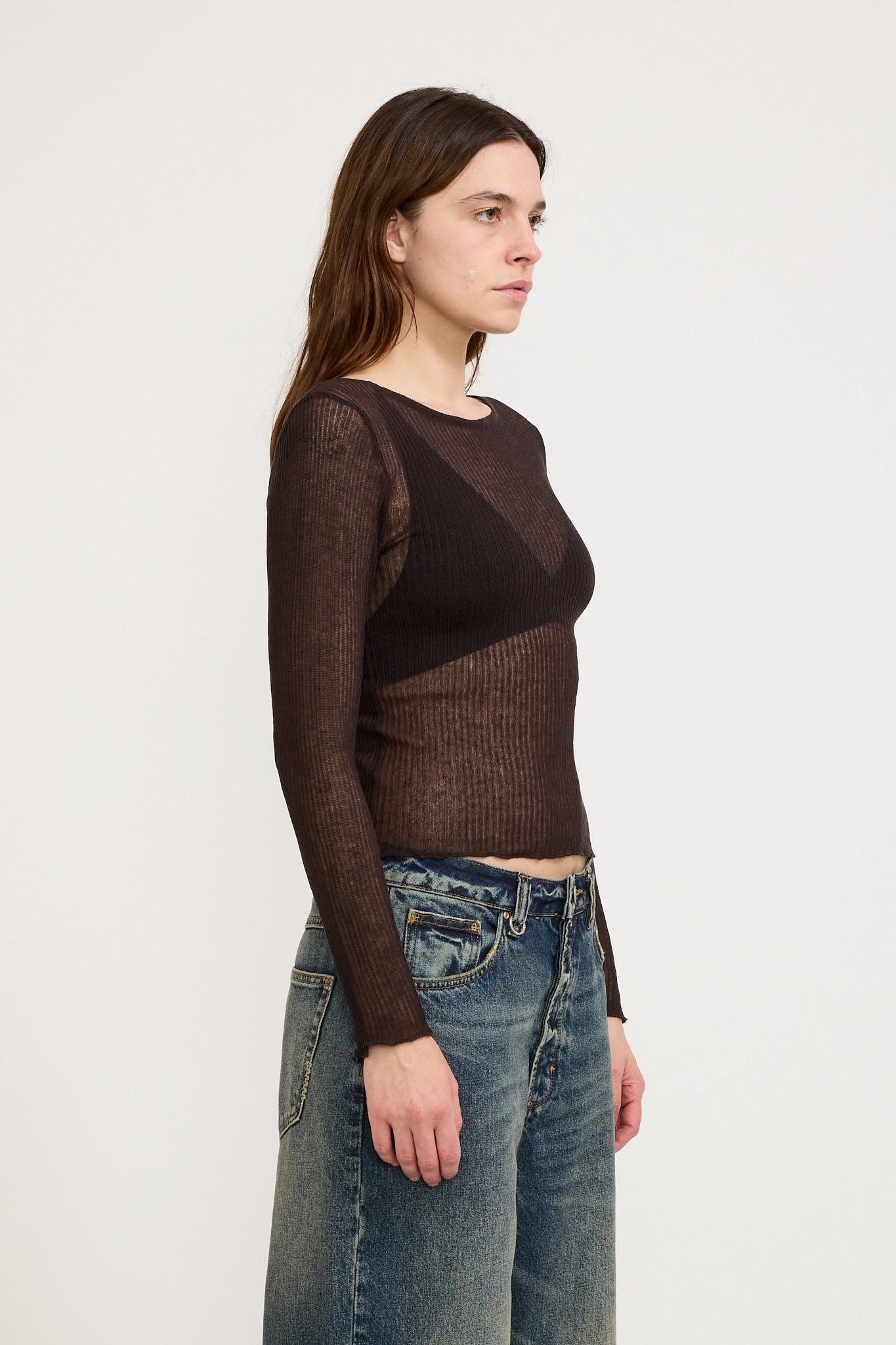 Neuw | Atlas Knit Top Bark | Maplestore