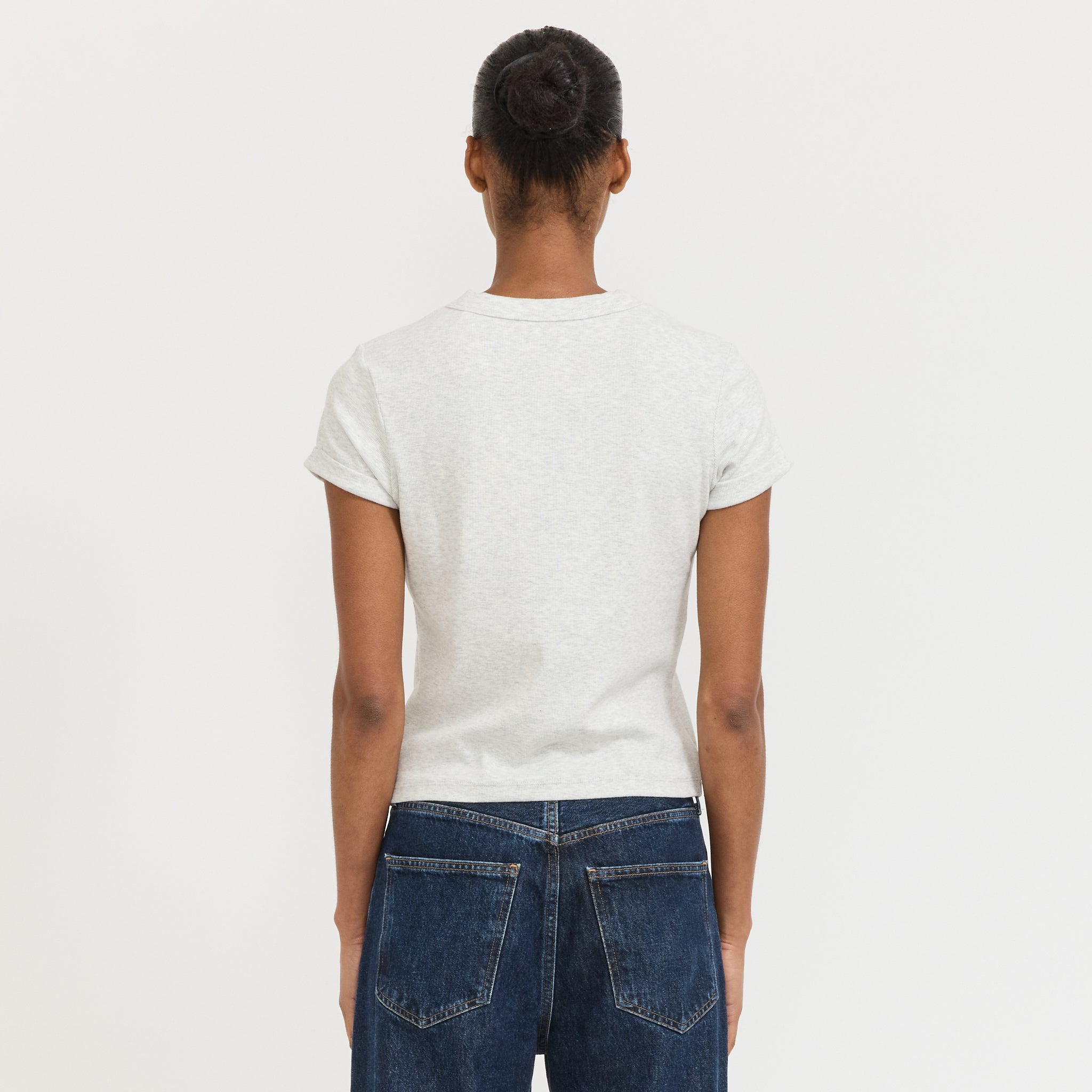 Home Body Tee Grey Marle