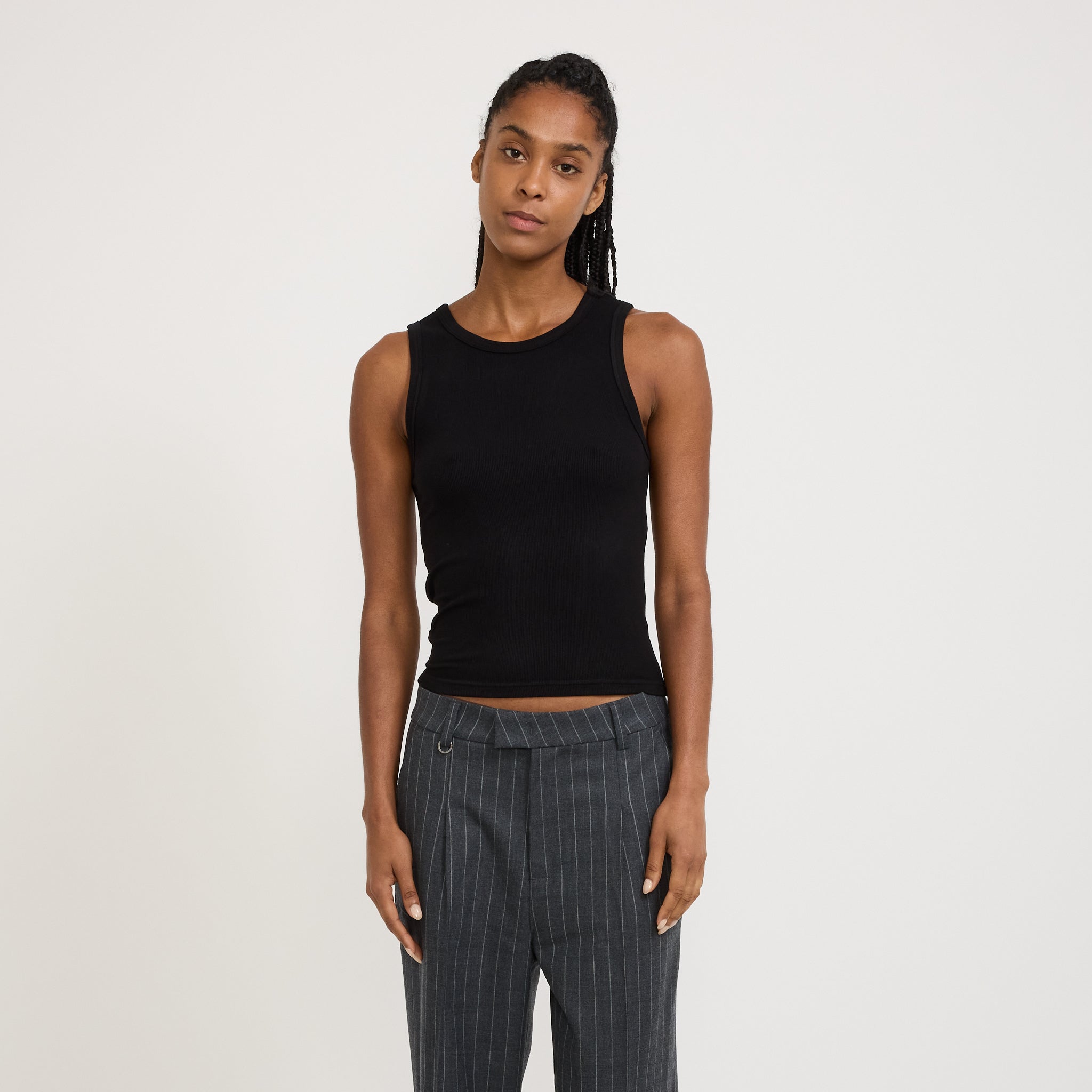 Jonesy Singlet AM Black