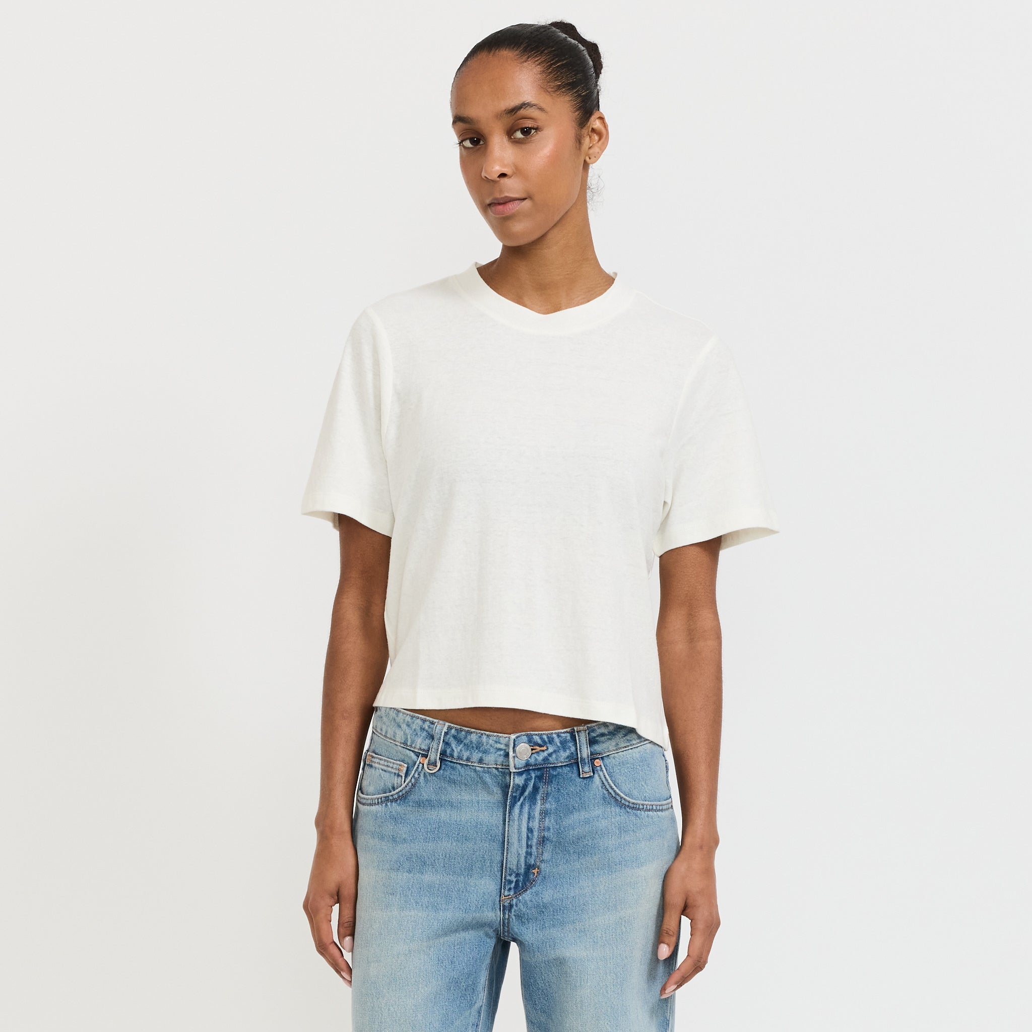 Juno Layer Tee White