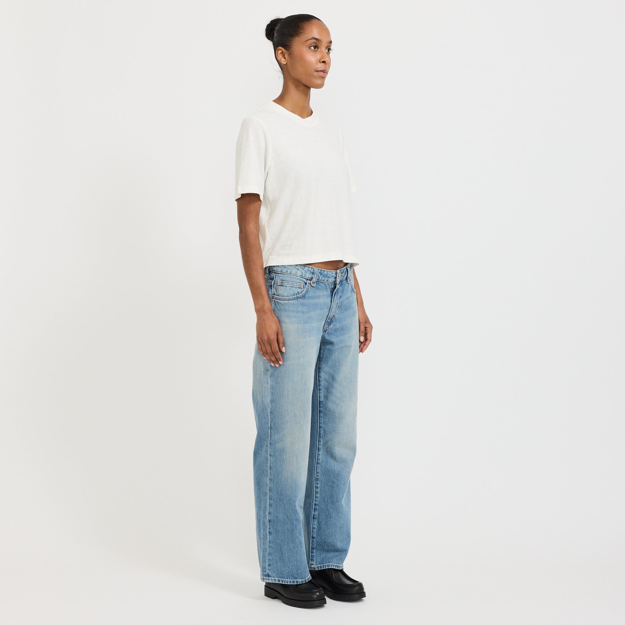 Juno Layer Tee White