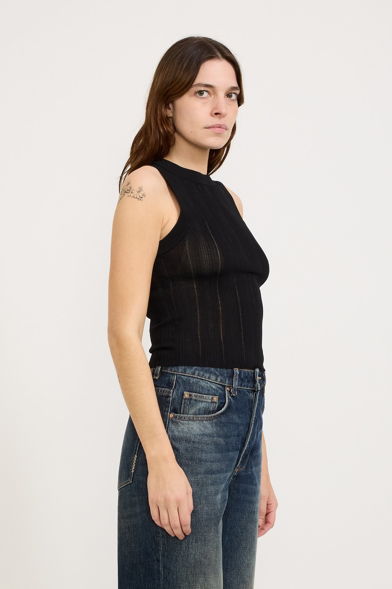 Neuw | Opal Knit Tank Black | Maplestore