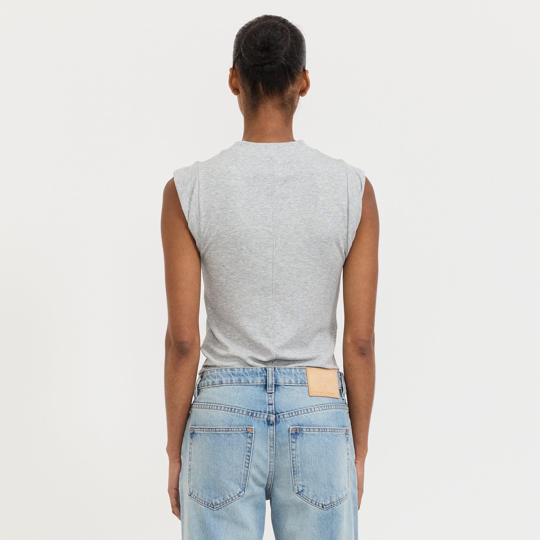 Gala Top Grey Marle