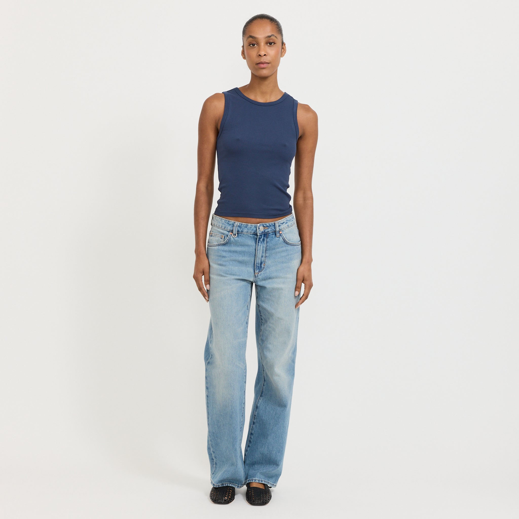 Jonesy Singlet AM Dark Navy