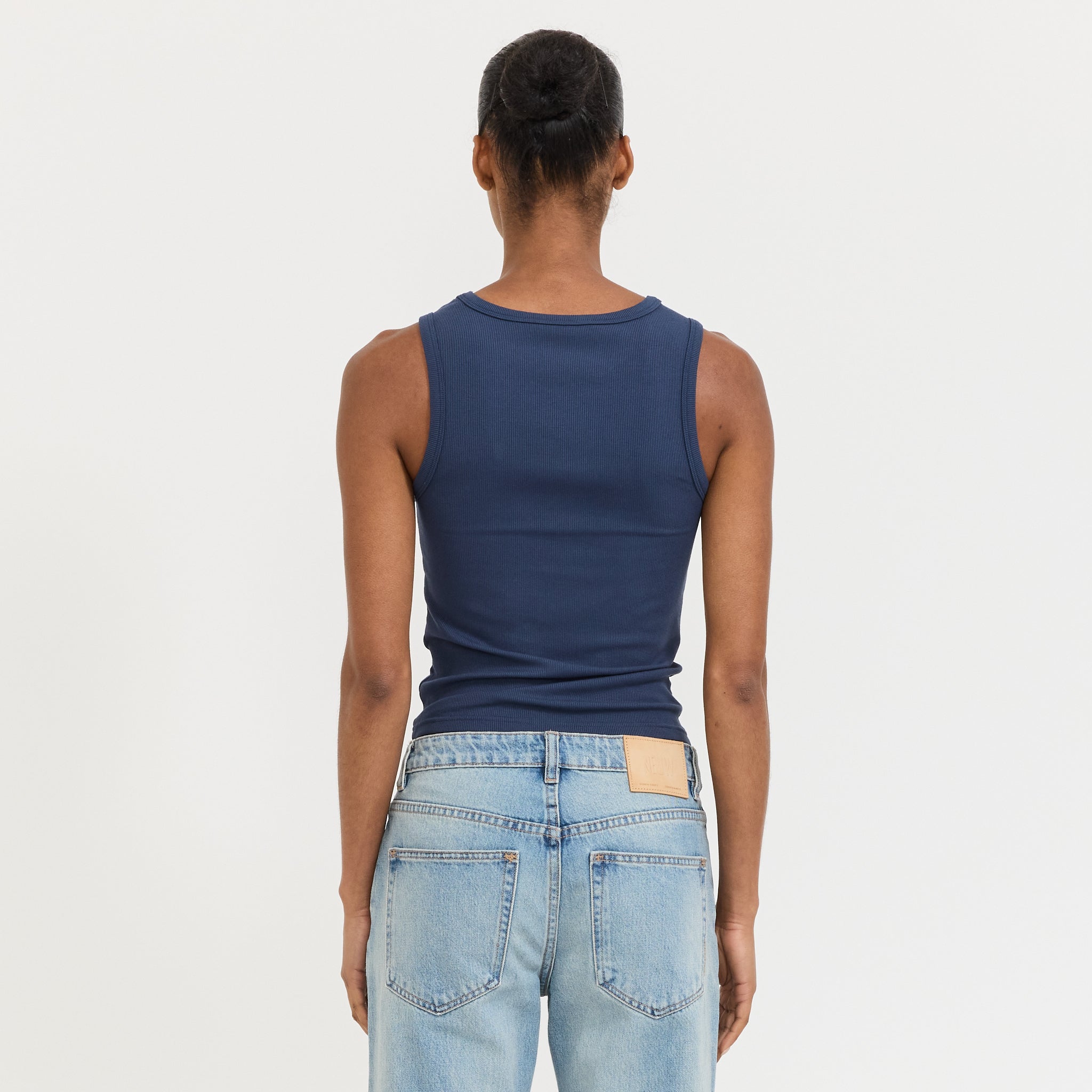 Jonesy Singlet AM Dark Navy