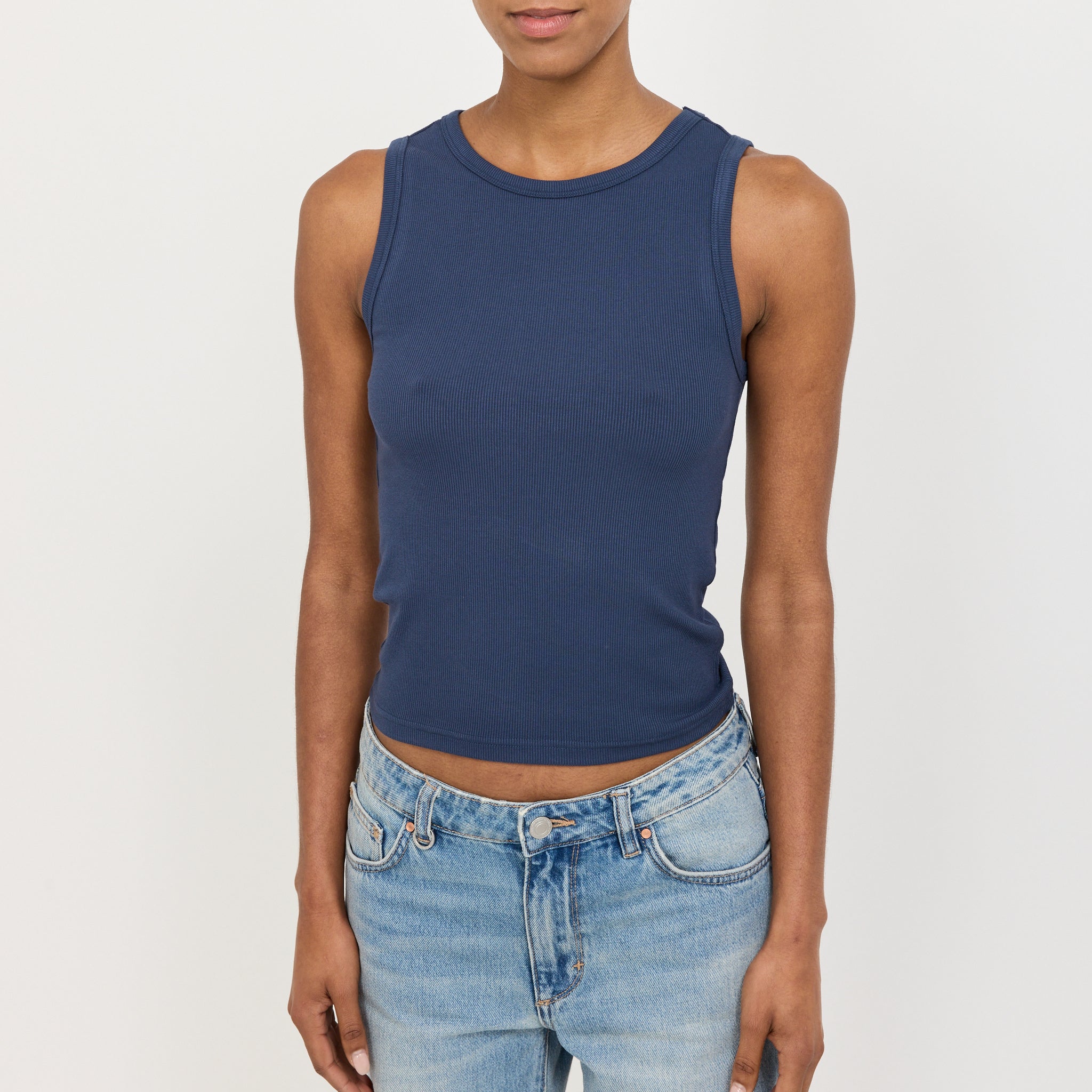 Jonesy Singlet AM Dark Navy