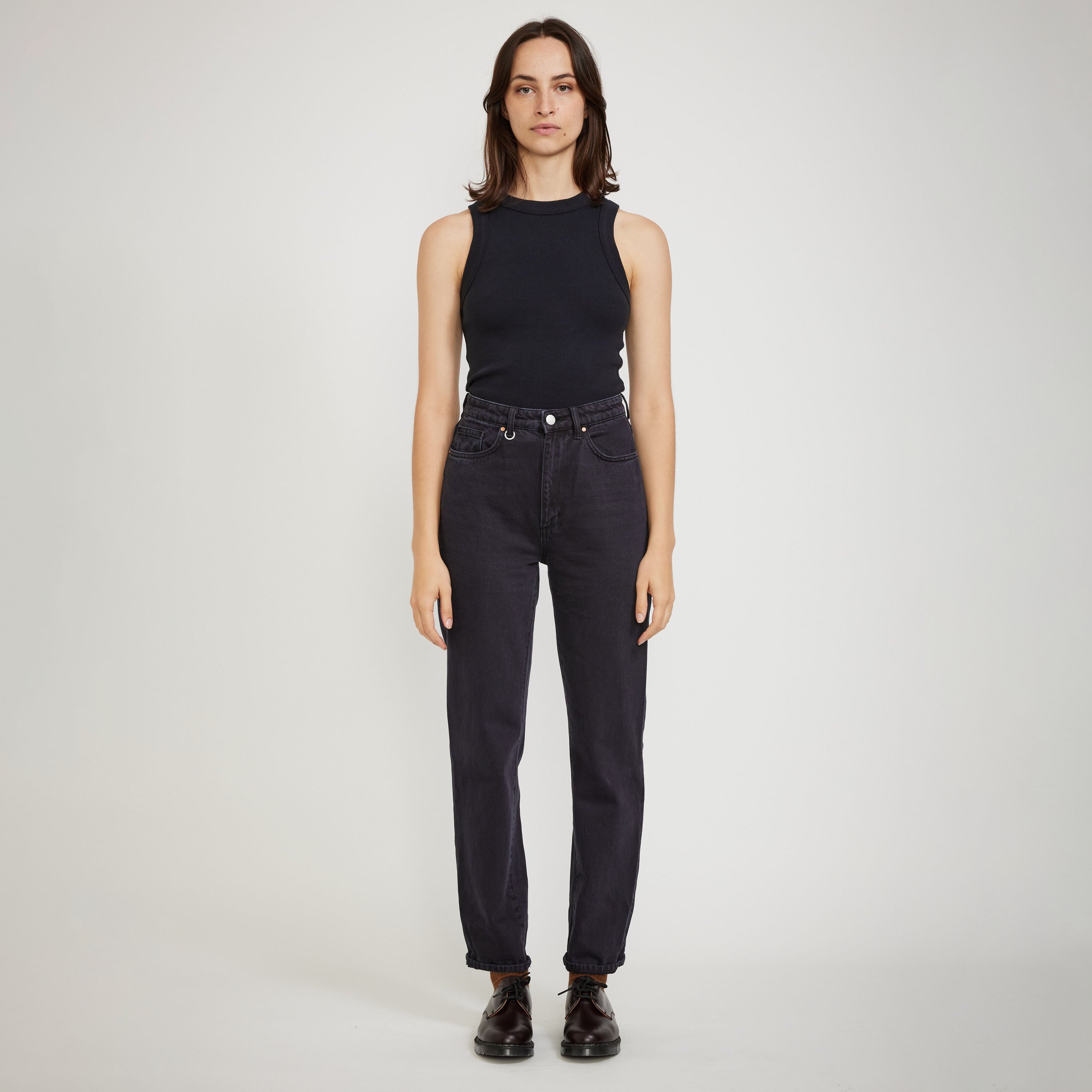 Jonesy Singlet Black