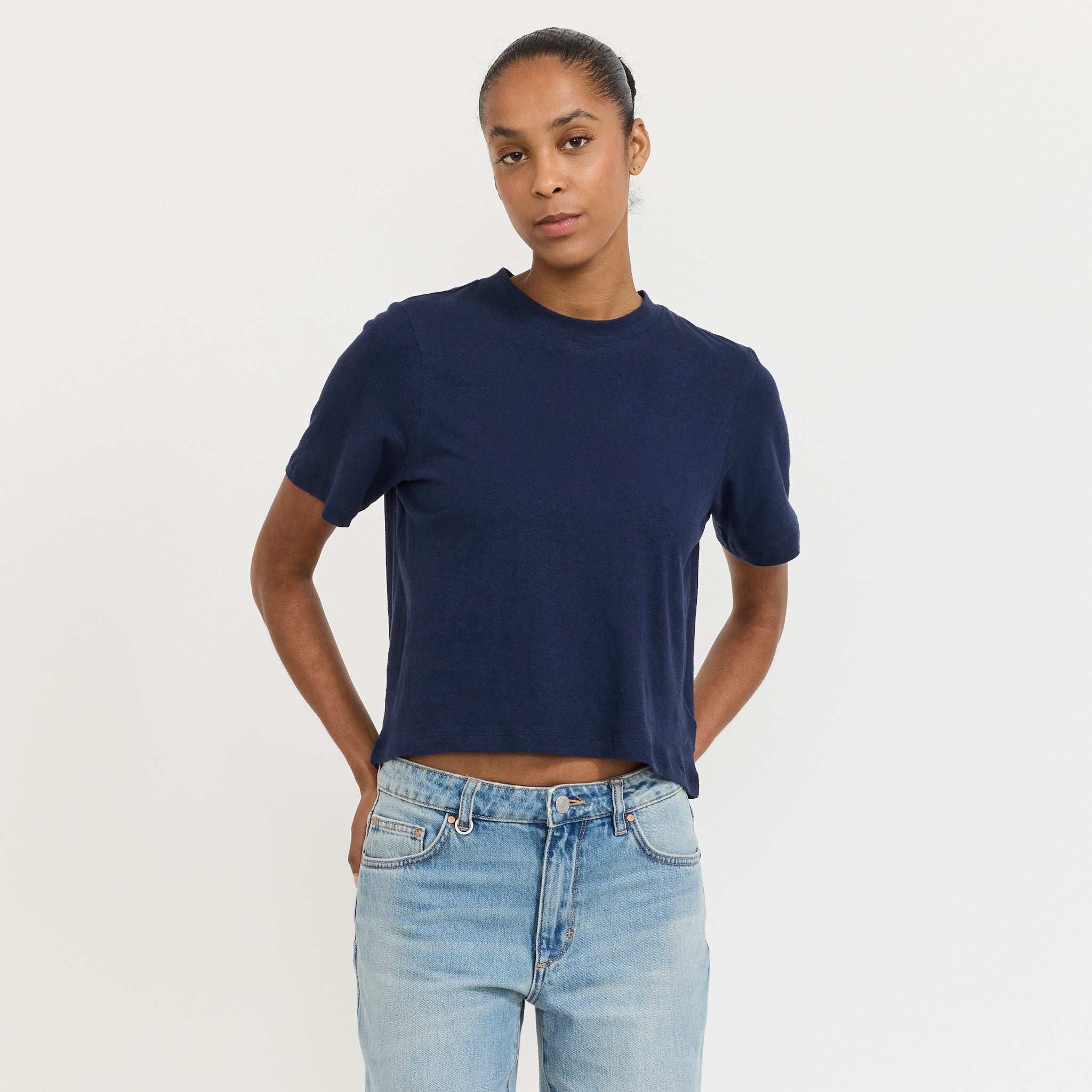 Juno Layer Tee Navy