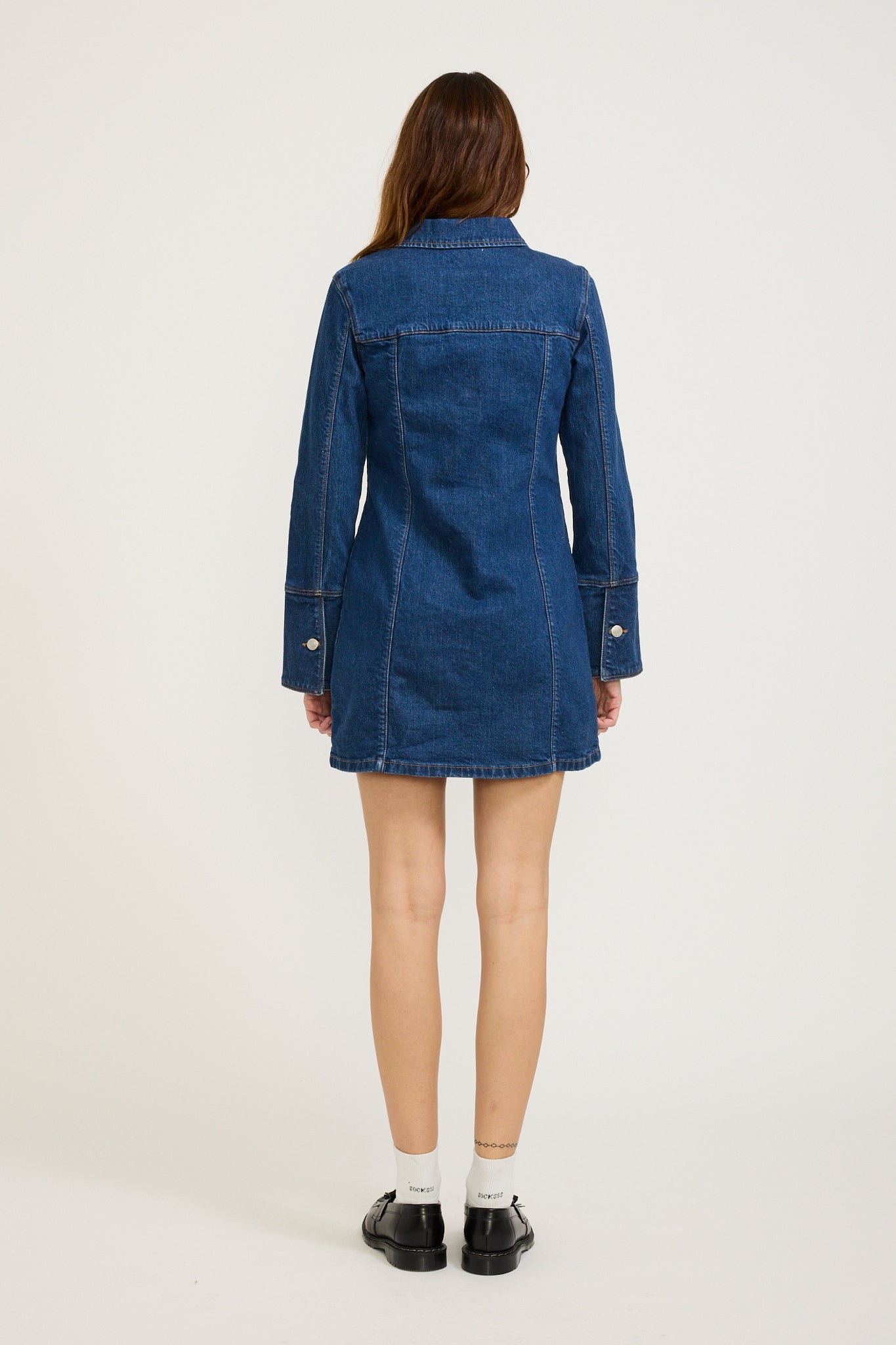 Neuw | Muse Denim Shirt Dress Royal Indigo | Maplestore