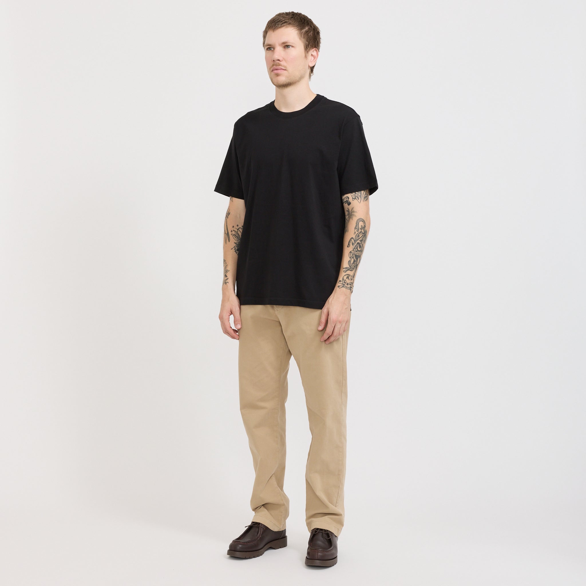NN07 | Adam T-Shirt Black | Maplestore