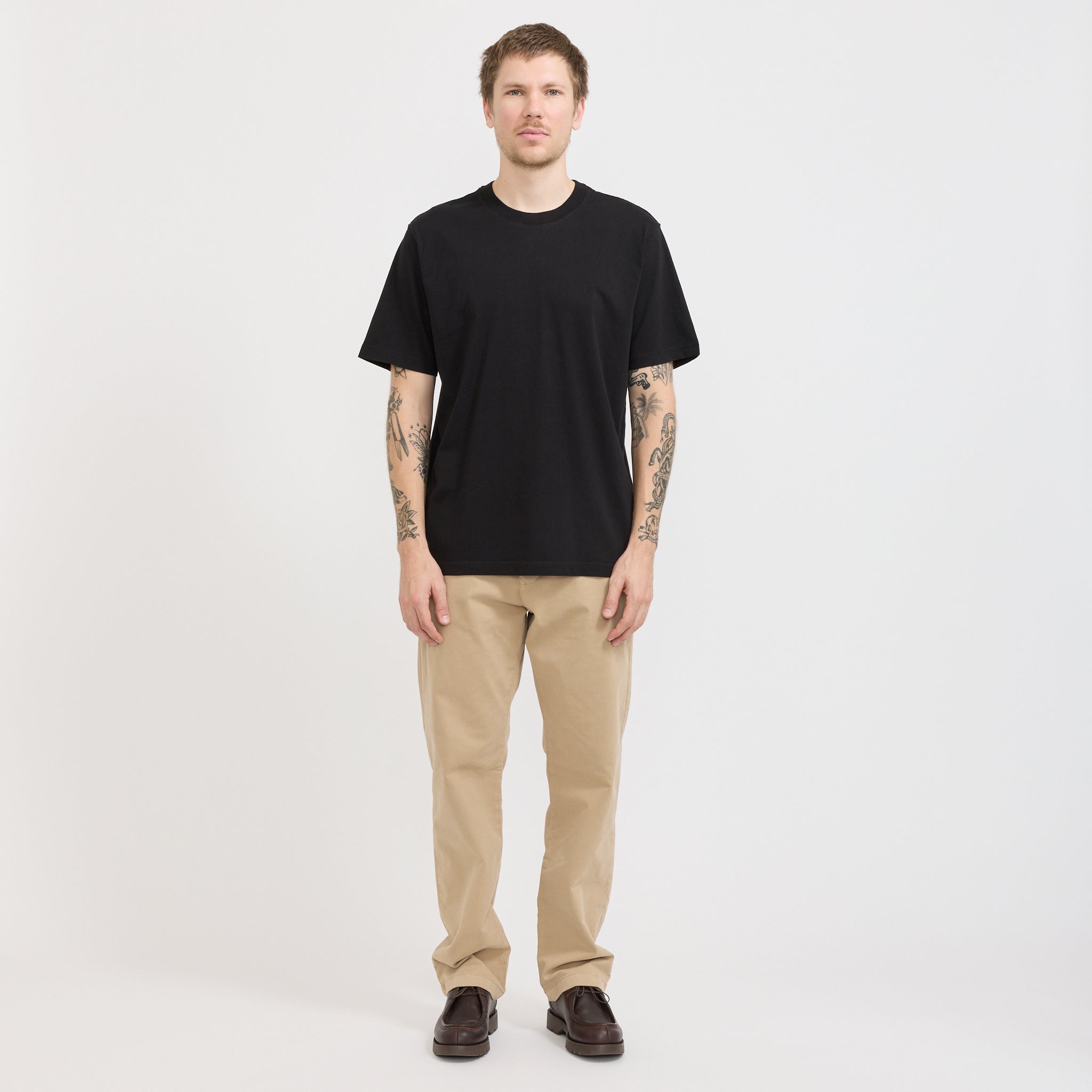 NN07 | Adam T-Shirt Black | Maplestore