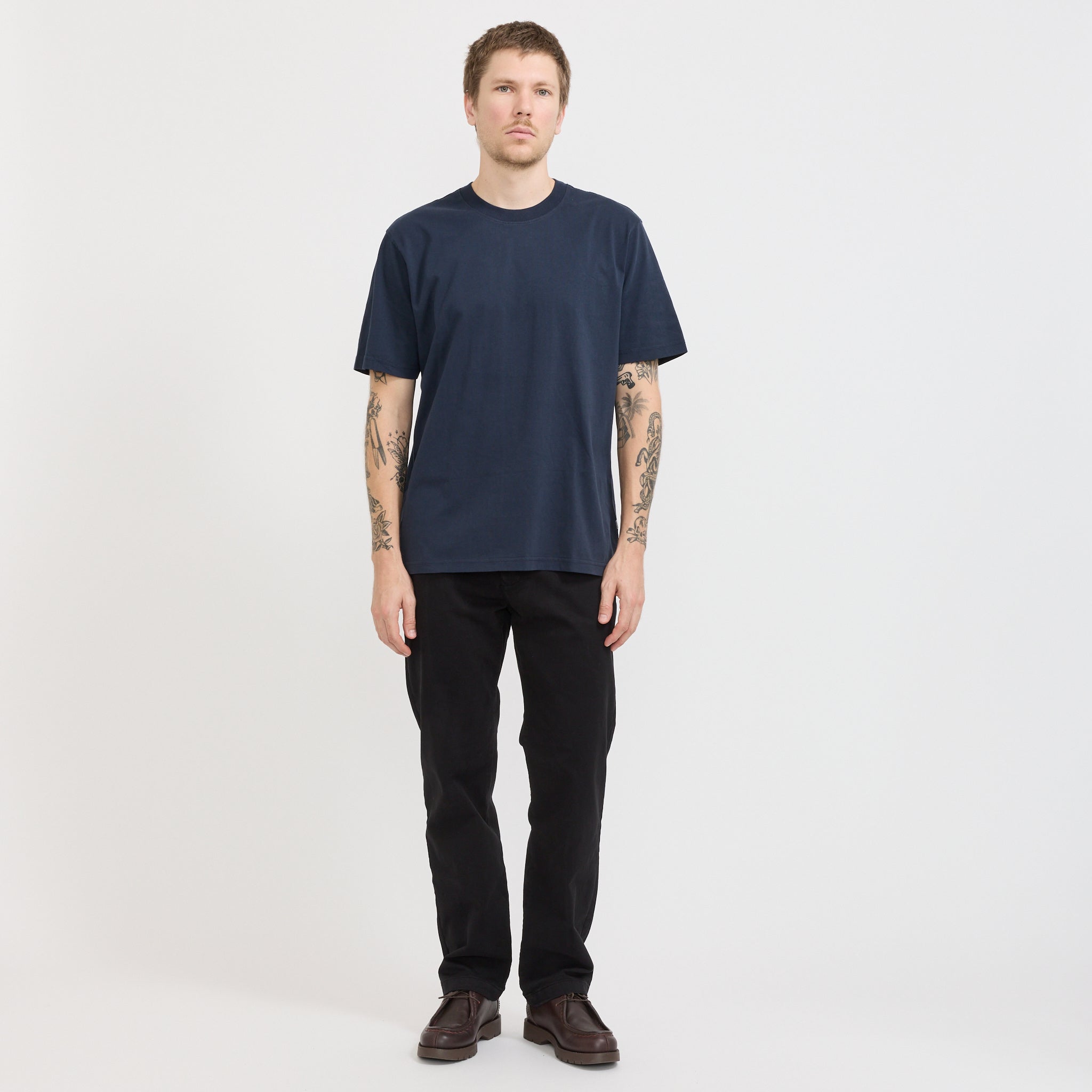 NN07 | Adam T-Shirt Navy Blue | Maplestore