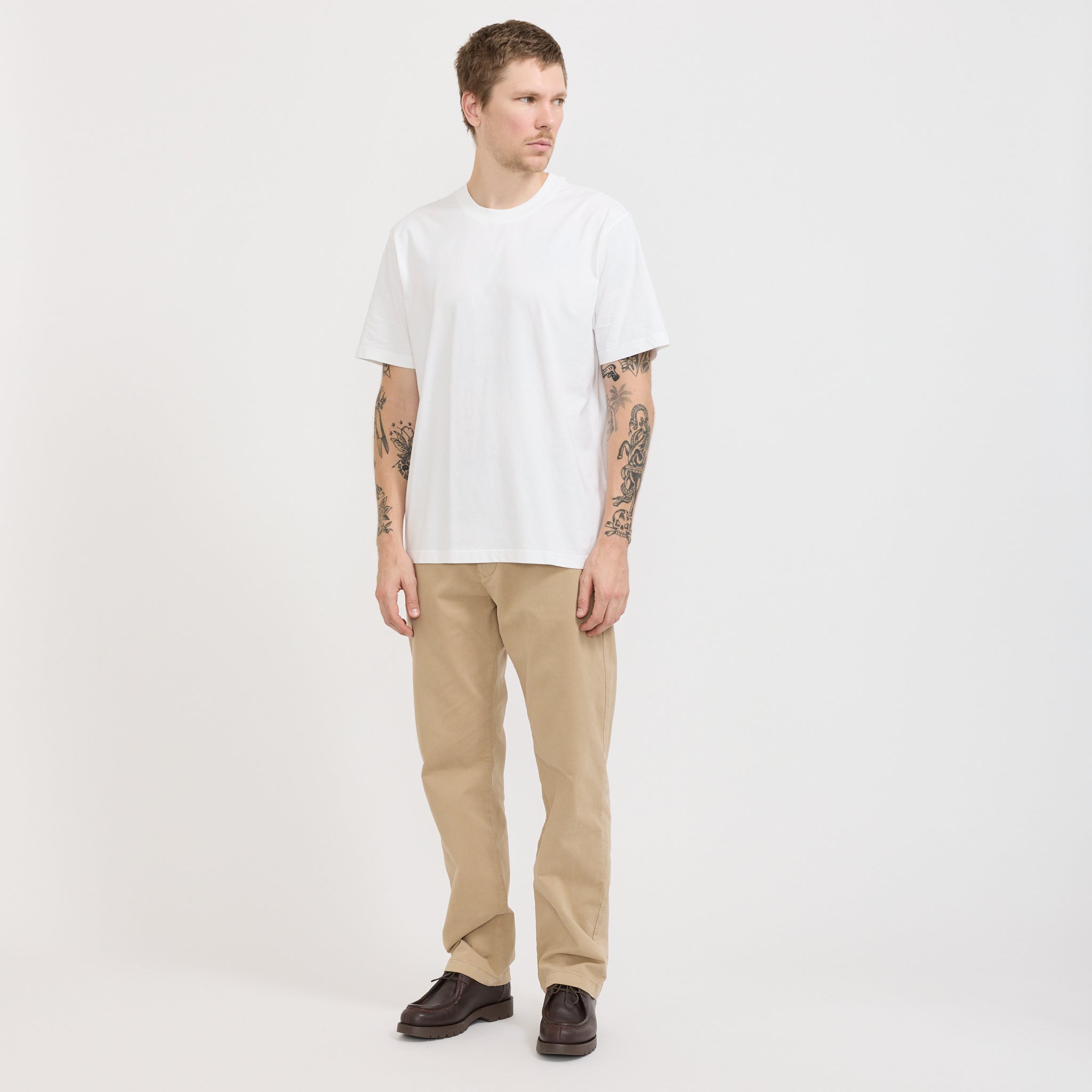 NN07 | Adam T-Shirt White | Maplestore