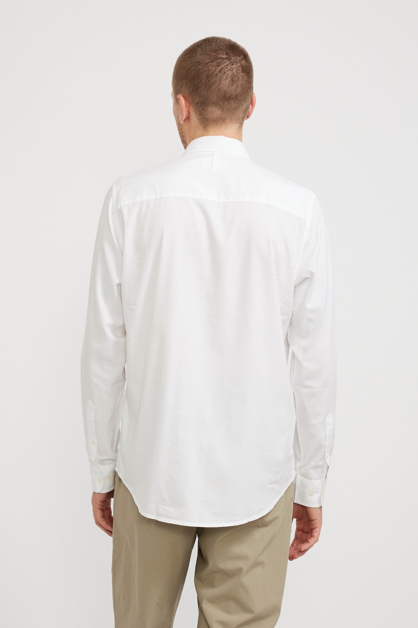 NN07 | Arne BD 5655 Twill Shirt White | Maplestore