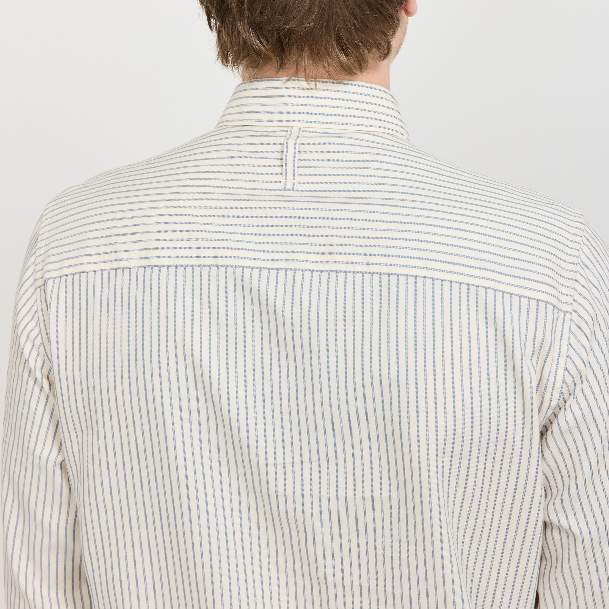 Arne Button Down Shirt Sea Stripe