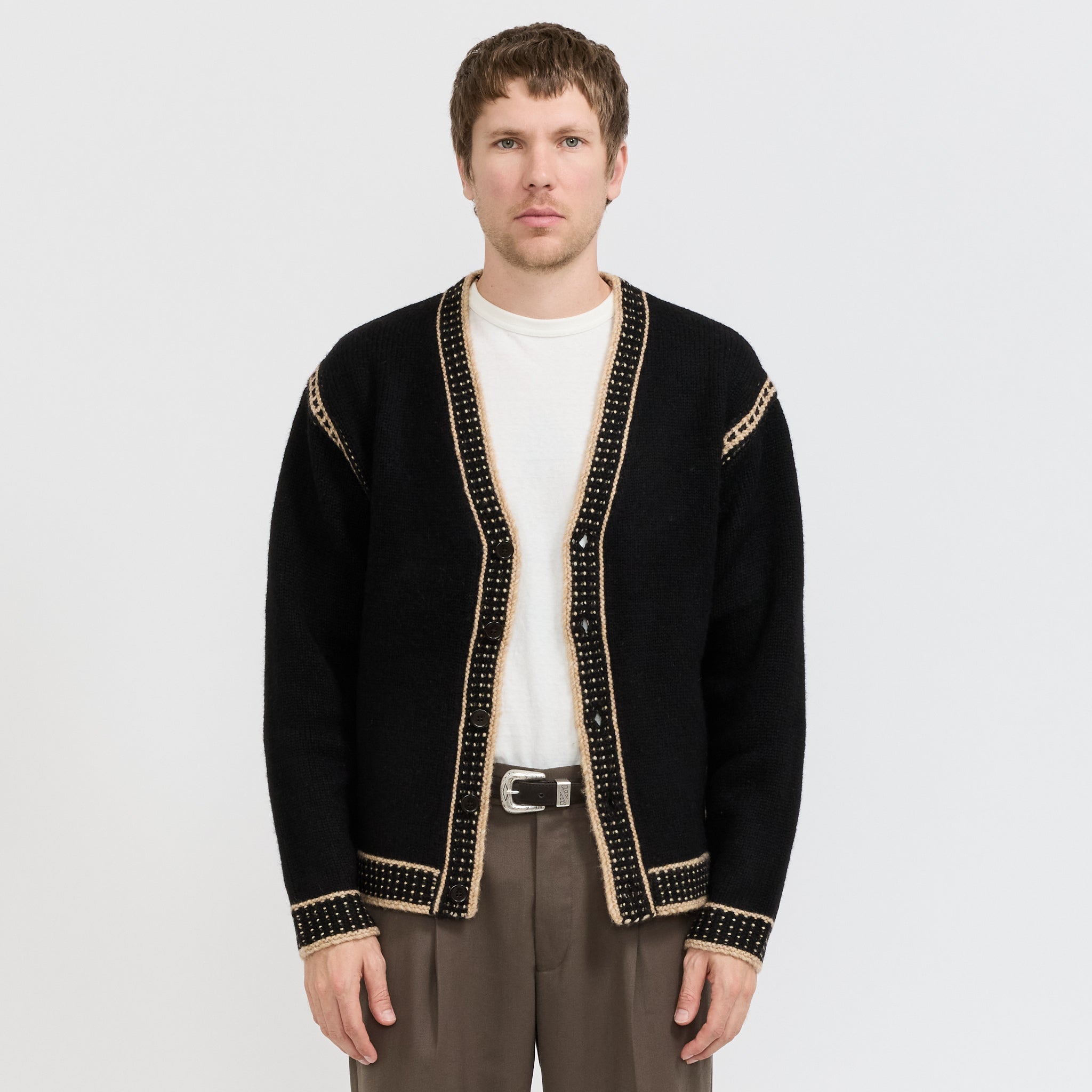 NN07 | August Cardigan Black | Maplestore