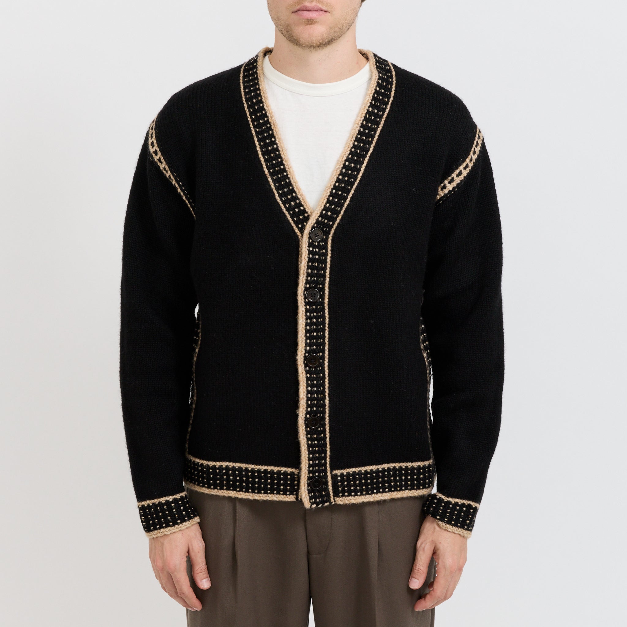 NN07 | August Cardigan Black | Maplestore