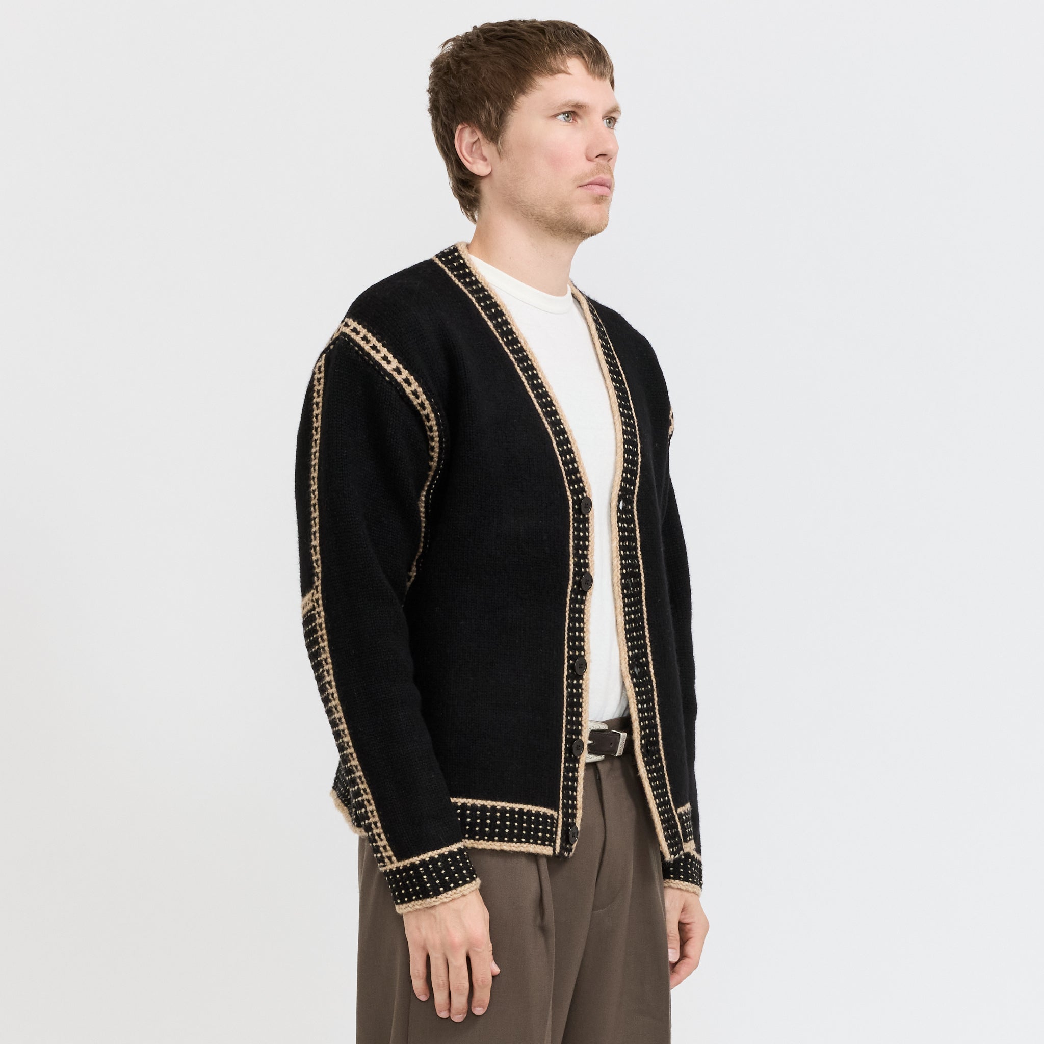 NN07 | August Cardigan Black | Maplestore
