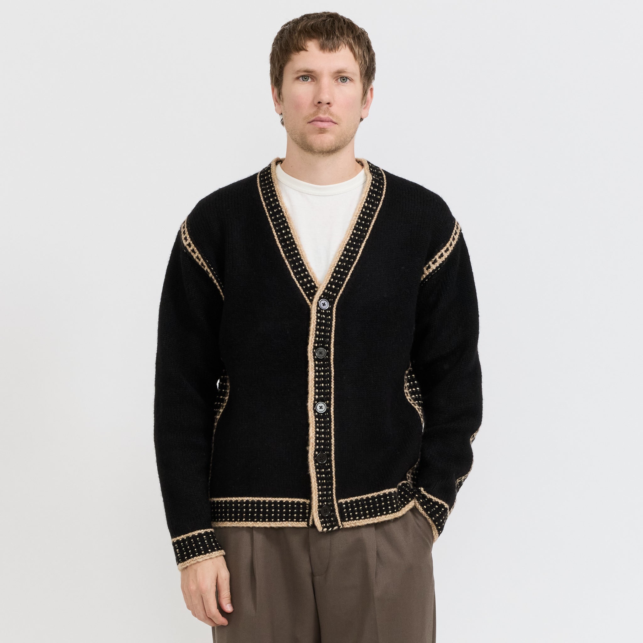 NN07 | August Cardigan Black | Maplestore