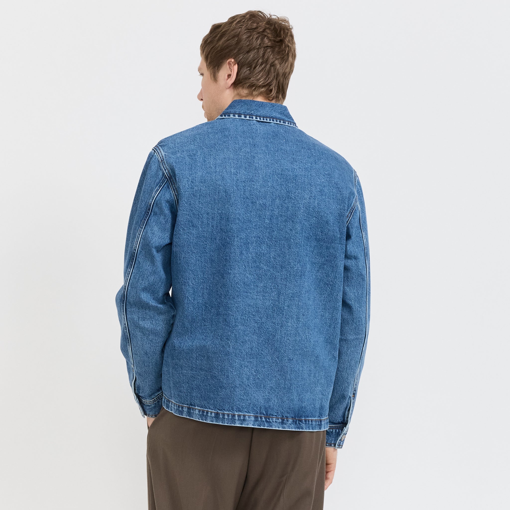 NN07 | Blaze Overshirt Medium Washed | Maplestore