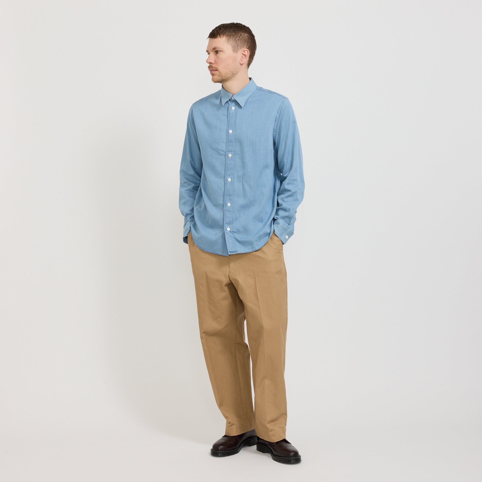 Colby Shirt 5765 Bleach Indigo