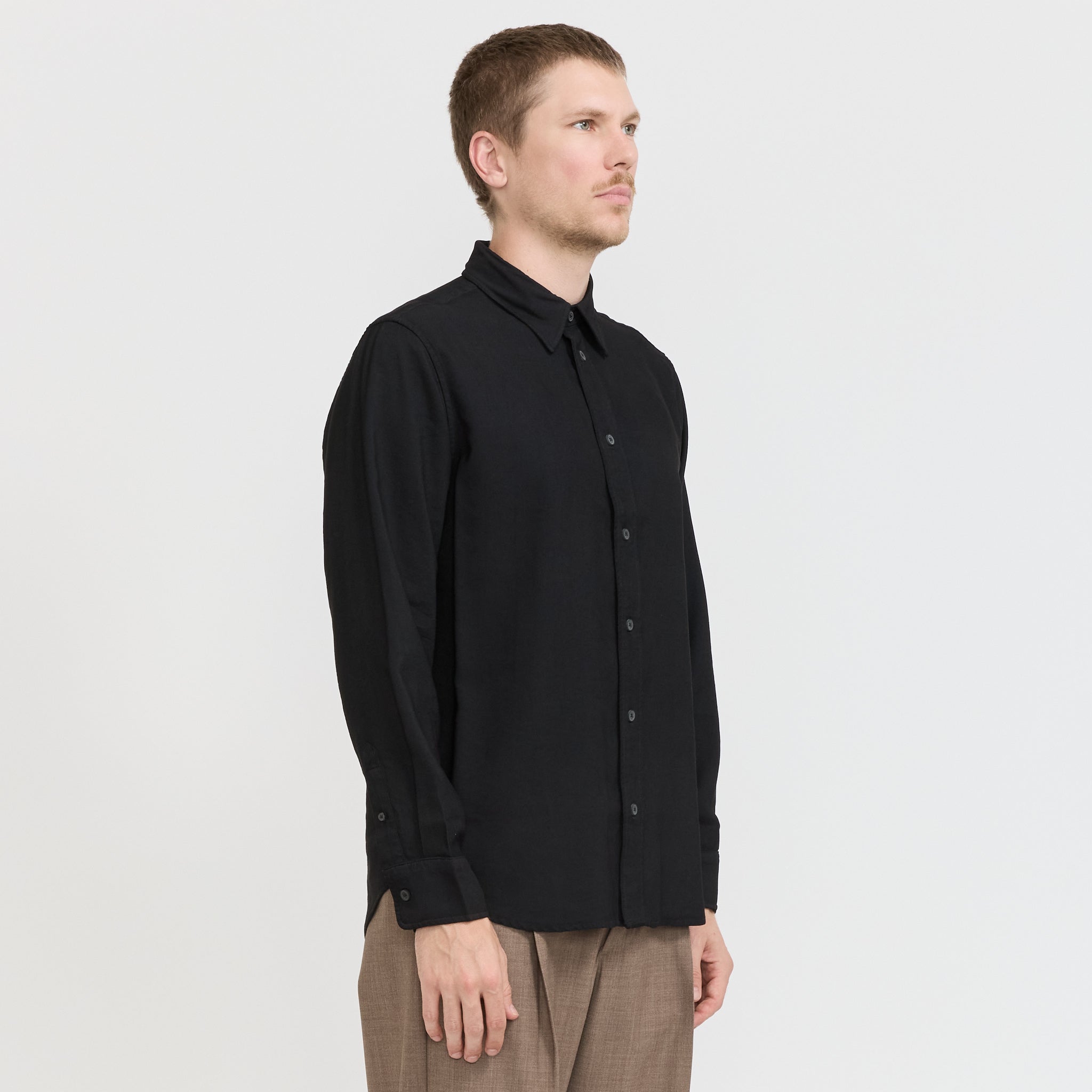 NN07 | Colby Shirt Black | Maplestore