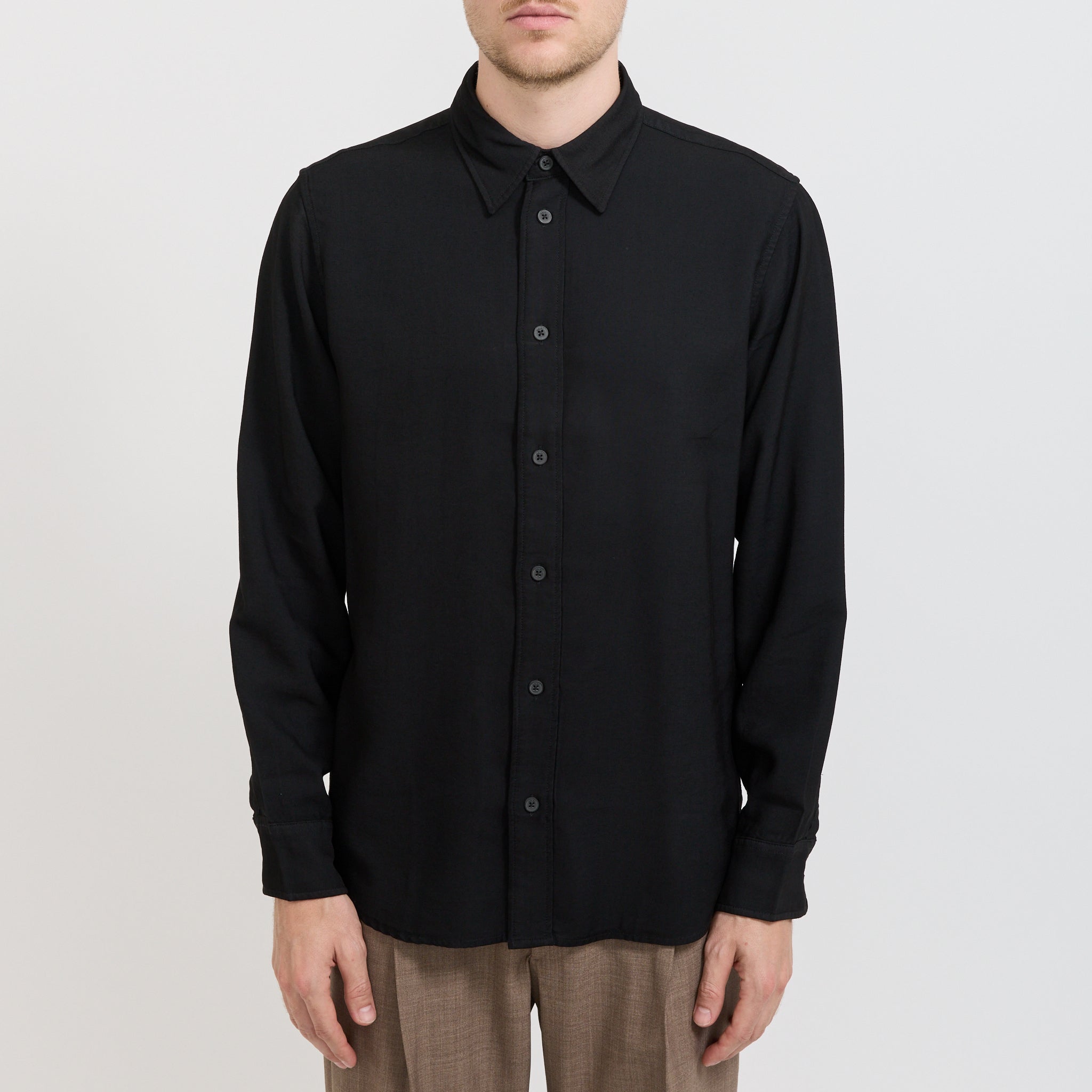 NN07 | Colby Shirt Black | Maplestore