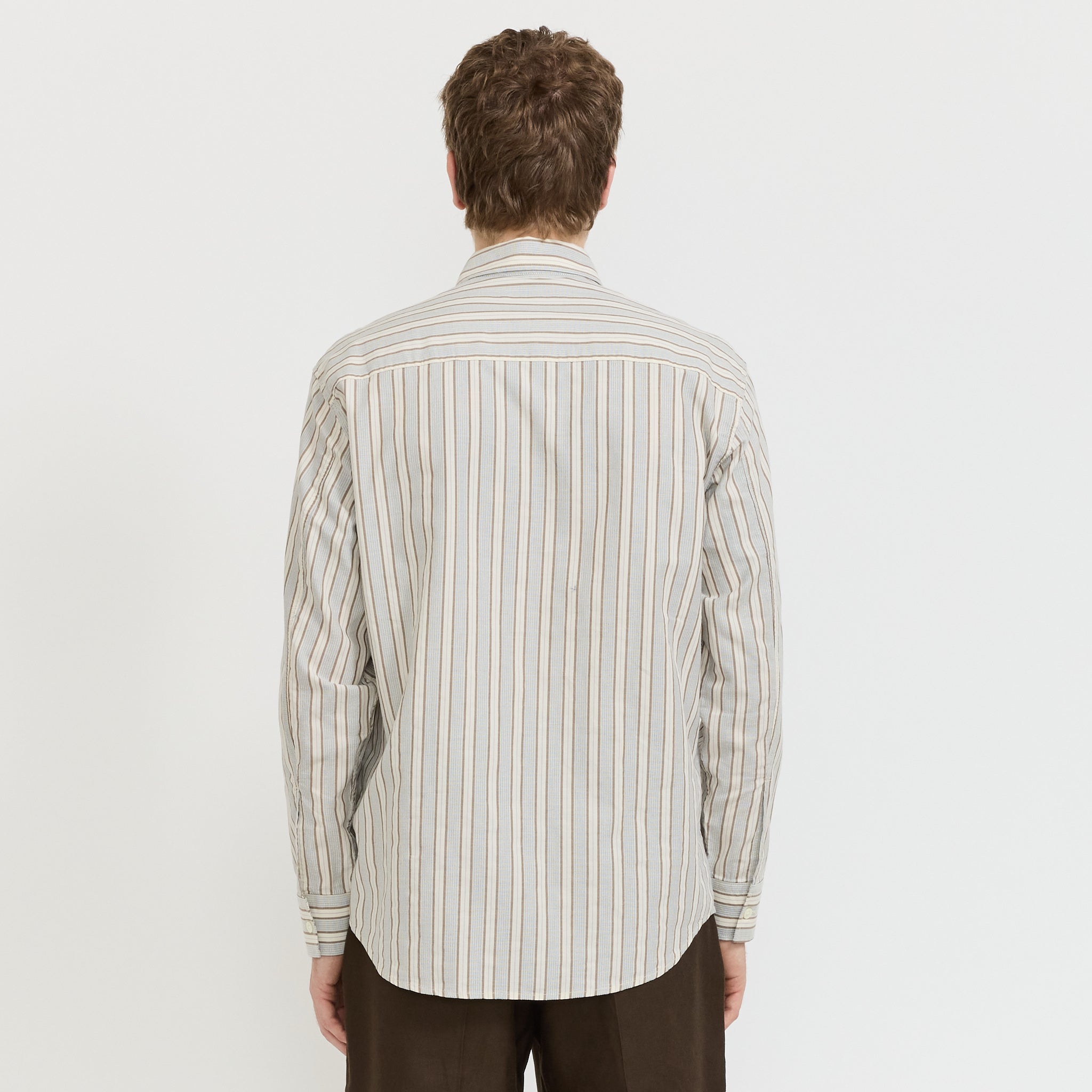 Freddy Shirt Brown Stripe