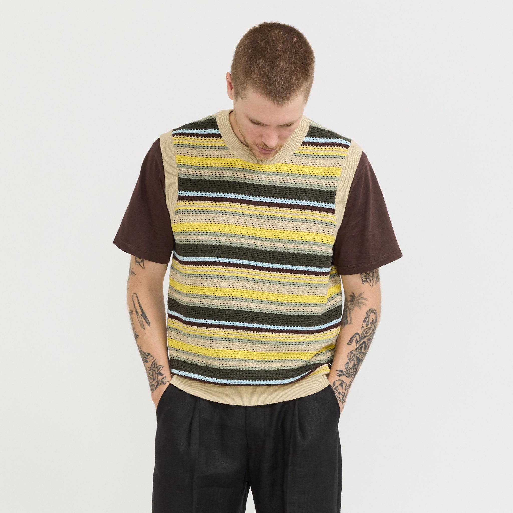 Huxley Tank Multi Stripe
