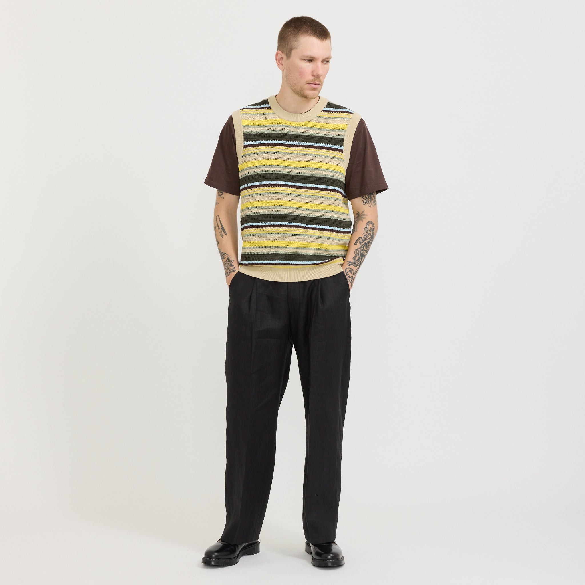 Huxley Tank Multi Stripe