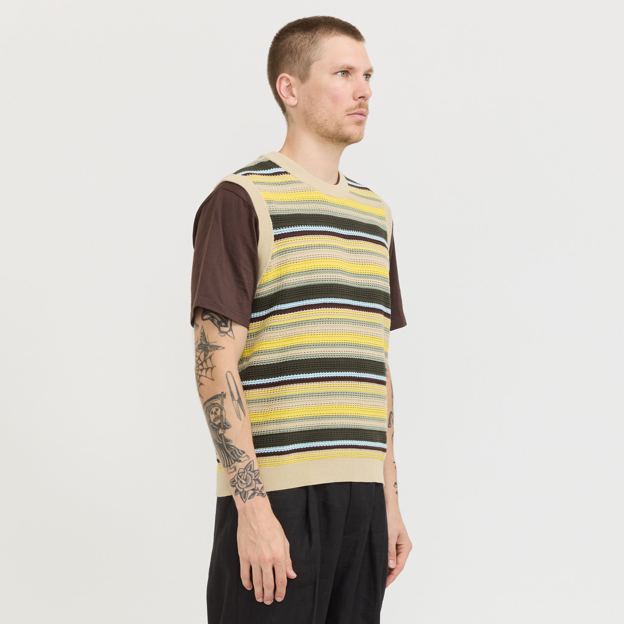 Huxley Tank Multi Stripe