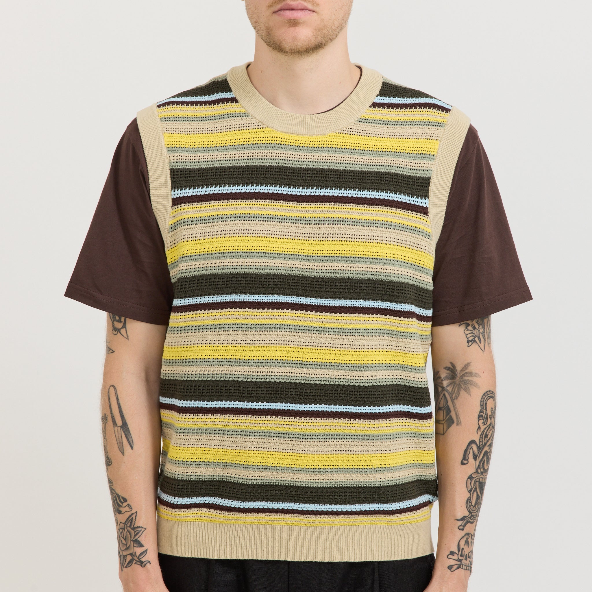 Huxley Tank Multi Stripe