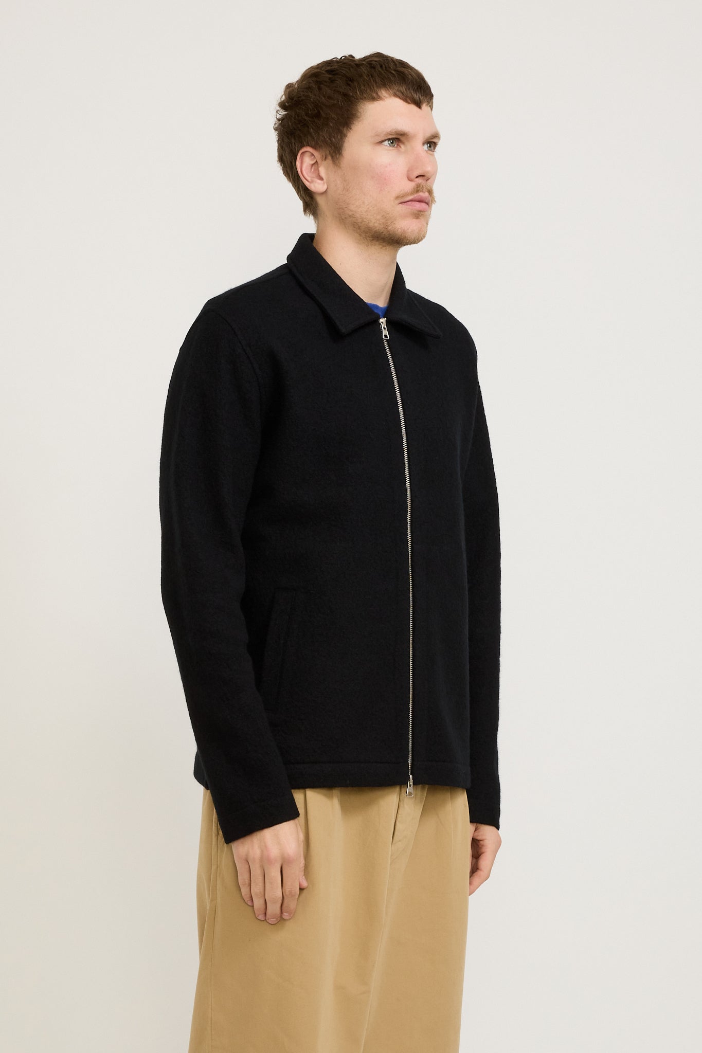 NN07 | Ivan 6398 Overshirt Black | Maplestore