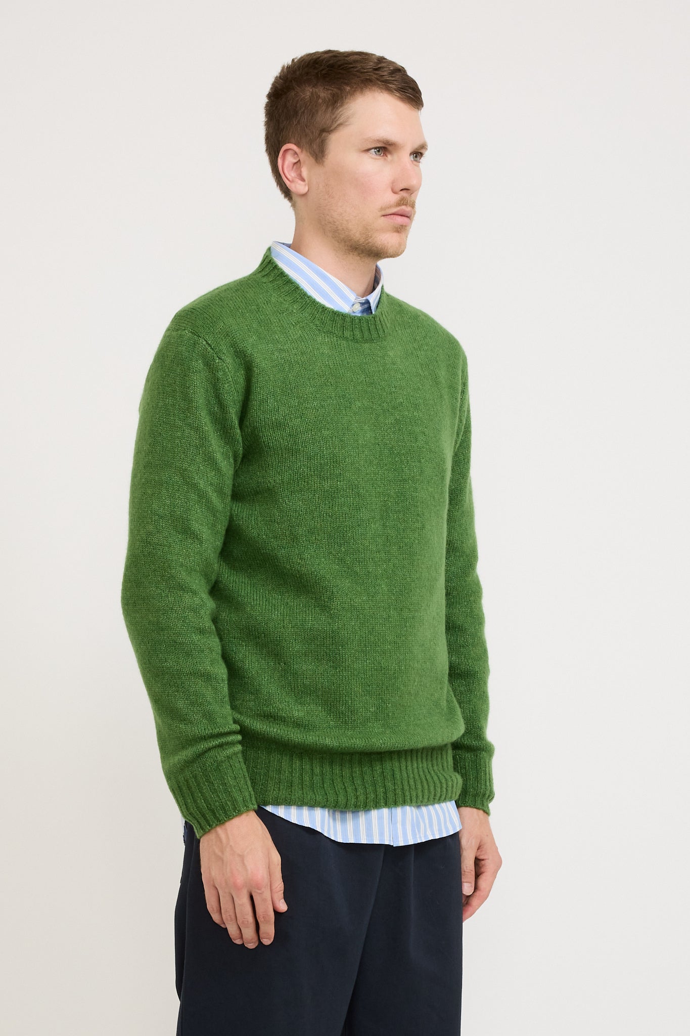 Lee Wool Blend Sweater 6598 Kale