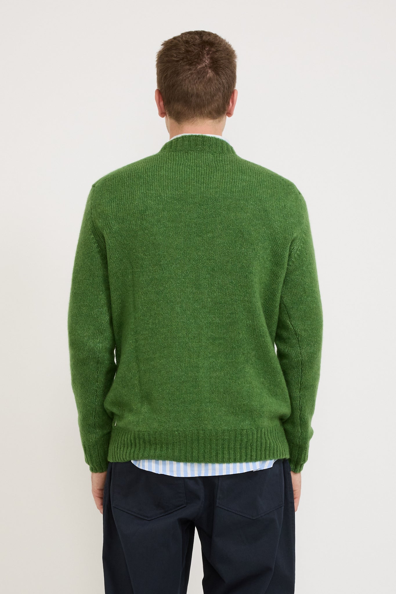 Lee Wool Blend Sweater 6598 Kale