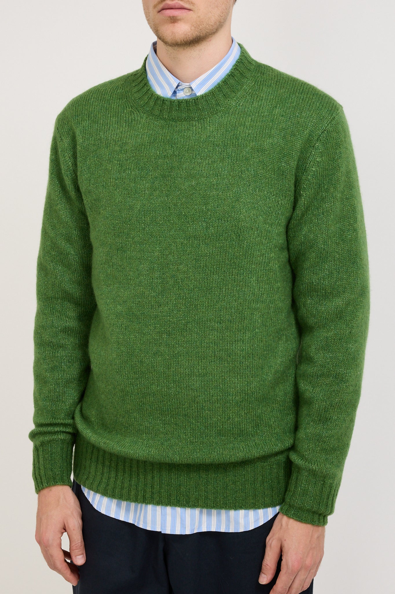 Lee Wool Blend Sweater 6598 Kale